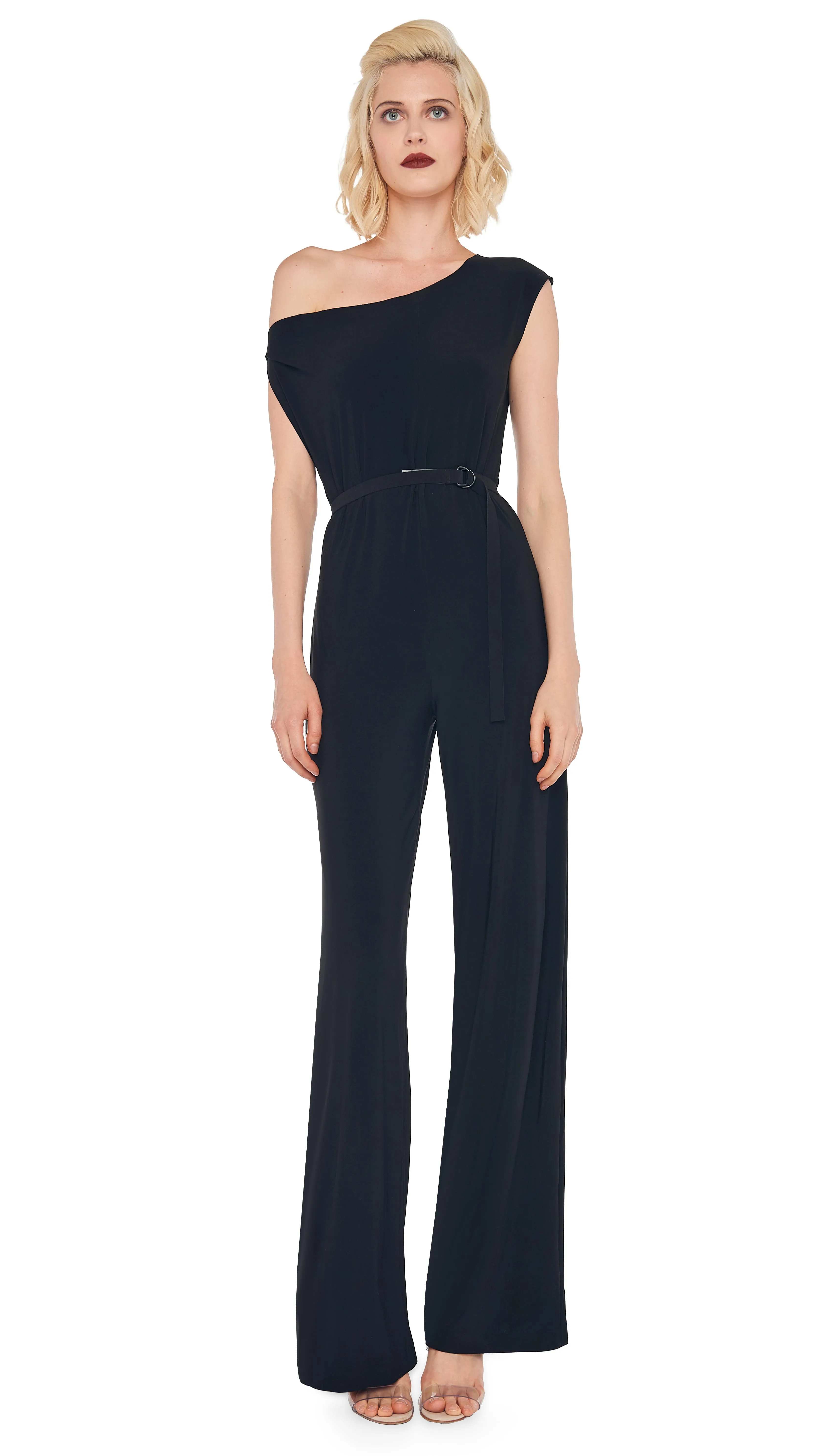 DROP SHOULDER JUMPSUIT sold by Norma Kamali