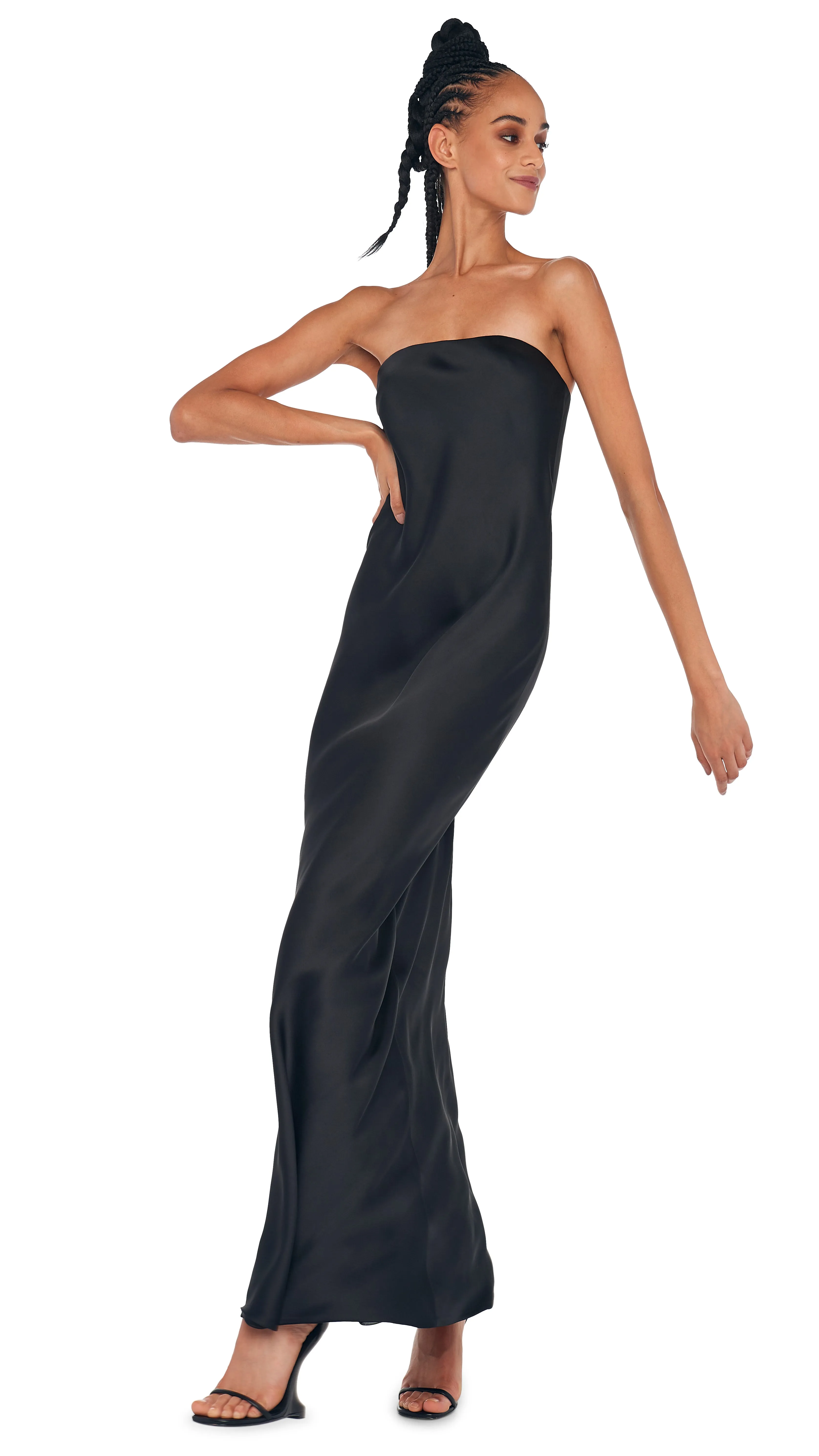 BIAS STRAPLESS GOWN sold by Norma Kamali product image thumbnail 4