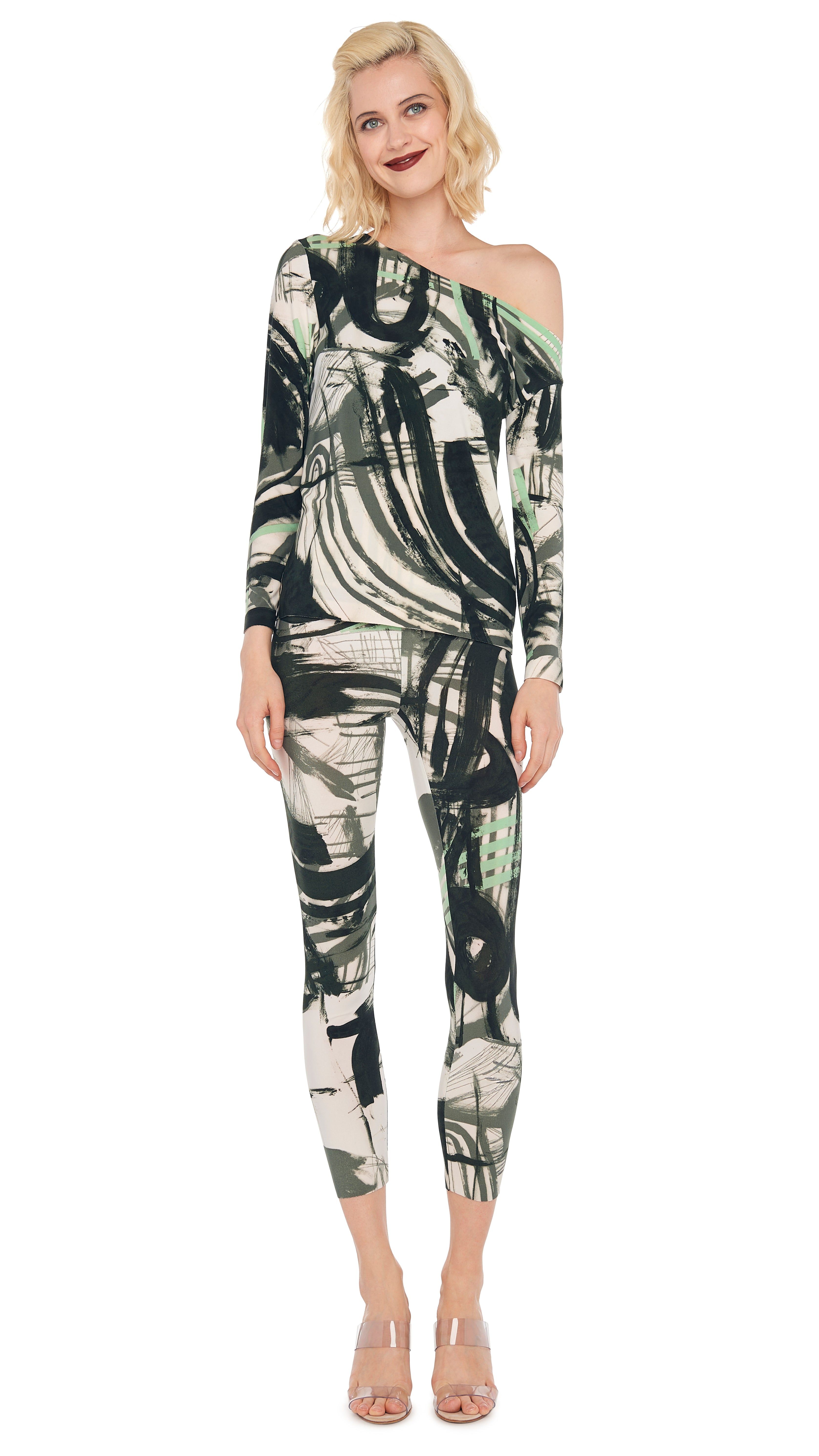 DROP SHOULDER TOP sold by Norma Kamali