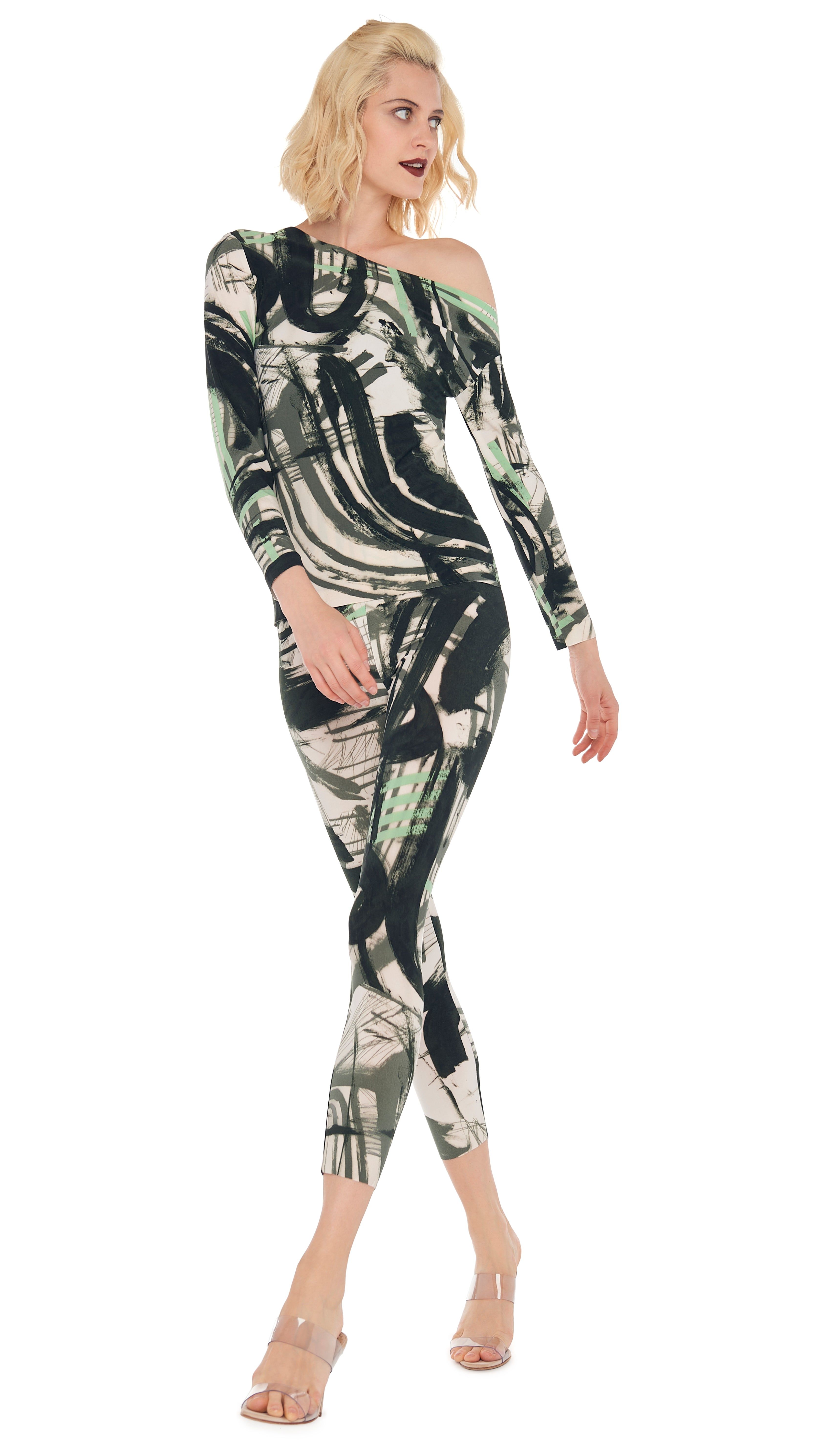 DROP SHOULDER TOP sold by Norma Kamali product image thumbnail 5