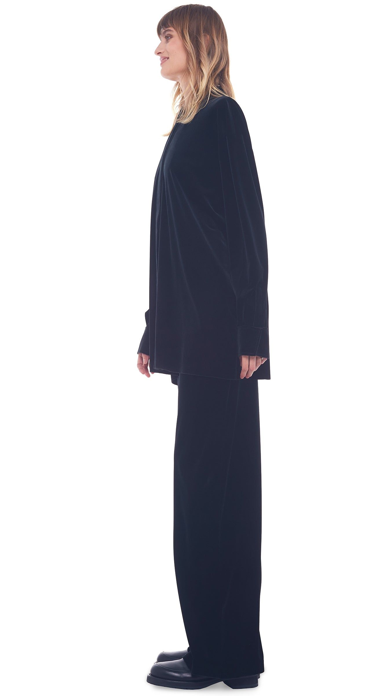 STRAIGHT LEG PANT sold by Norma Kamali product image thumbnail 3