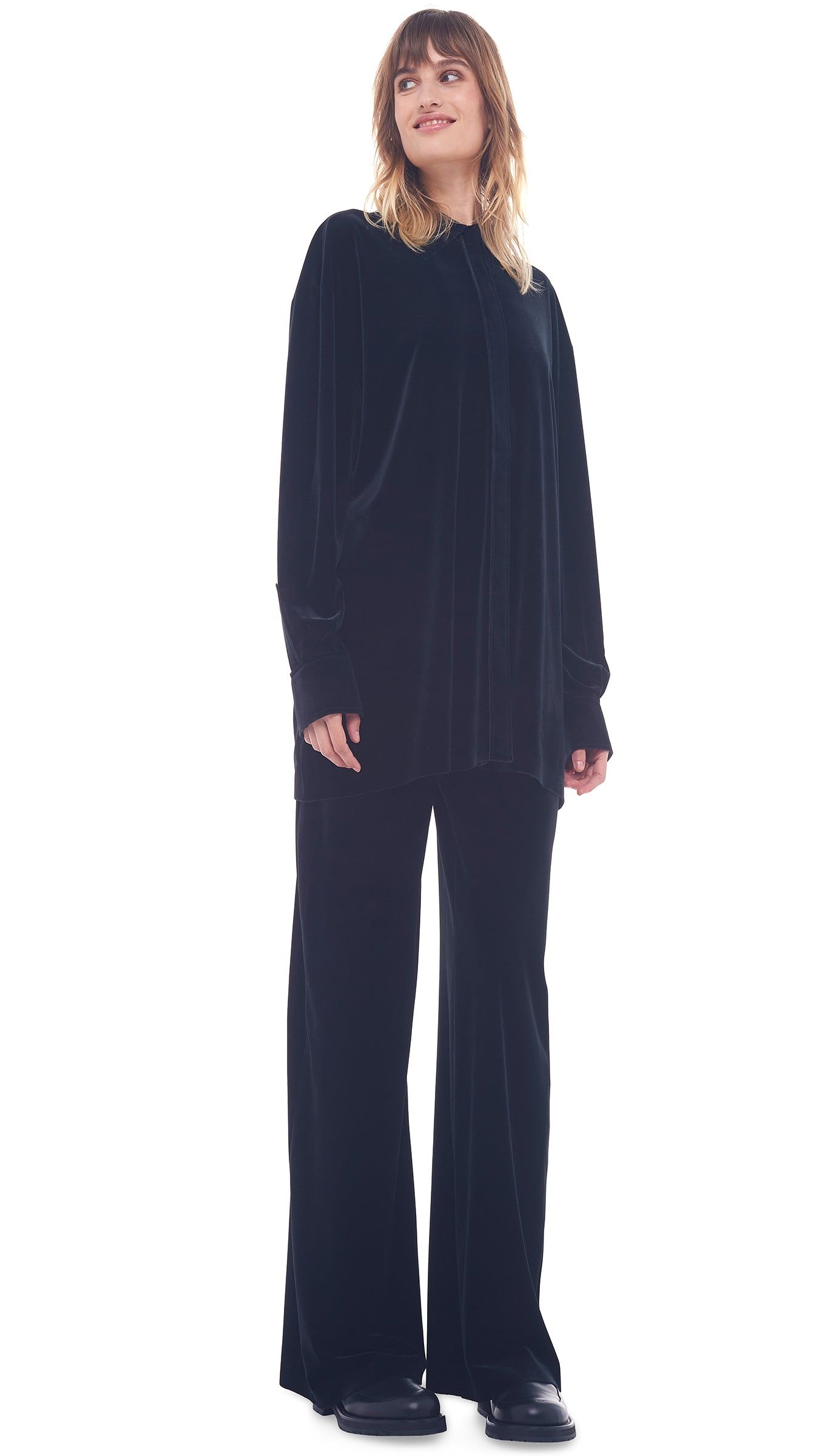 STRAIGHT LEG PANT sold by Norma Kamali