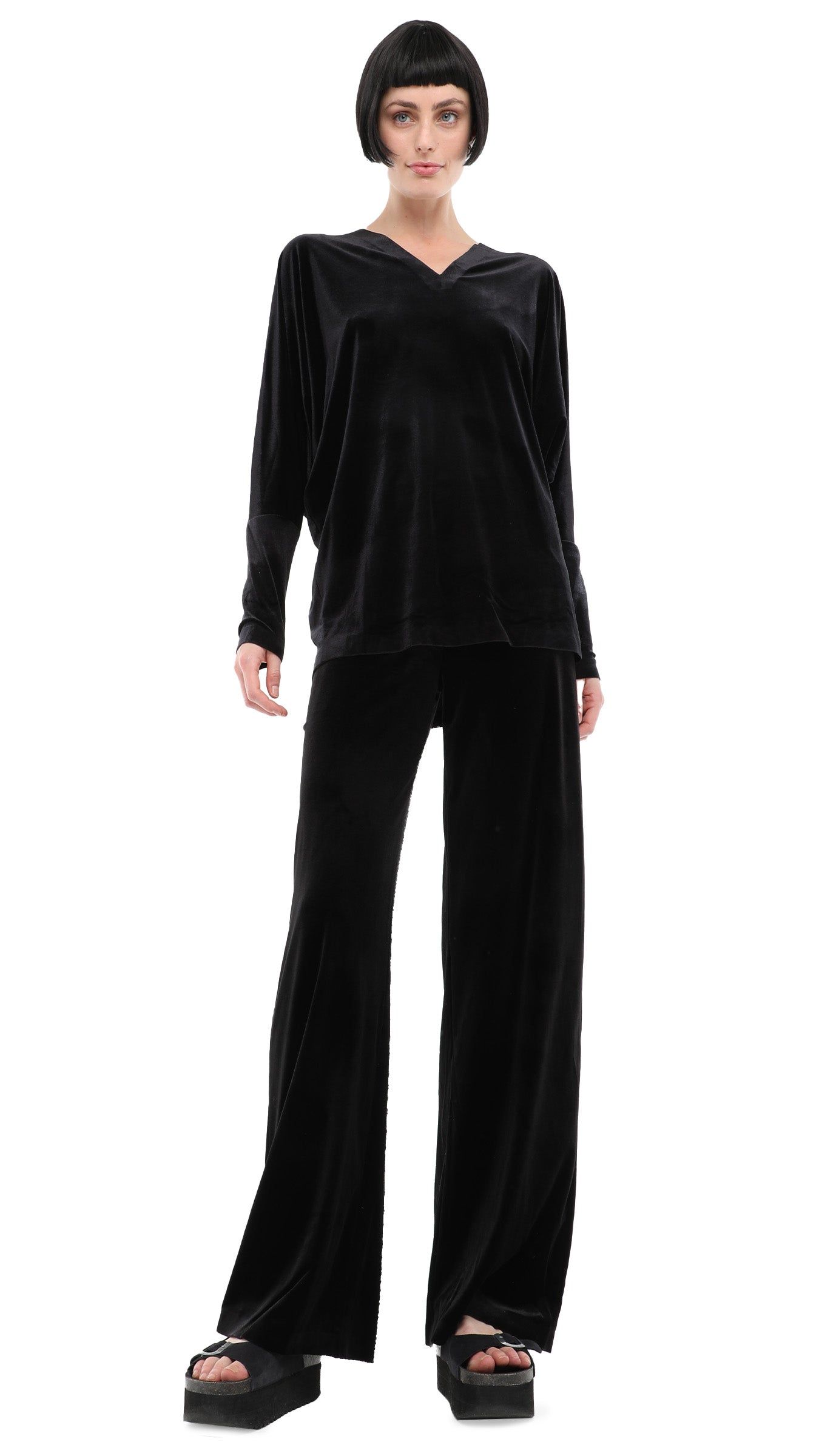 STRAIGHT LEG PANT sold by Norma Kamali product image thumbnail 9
