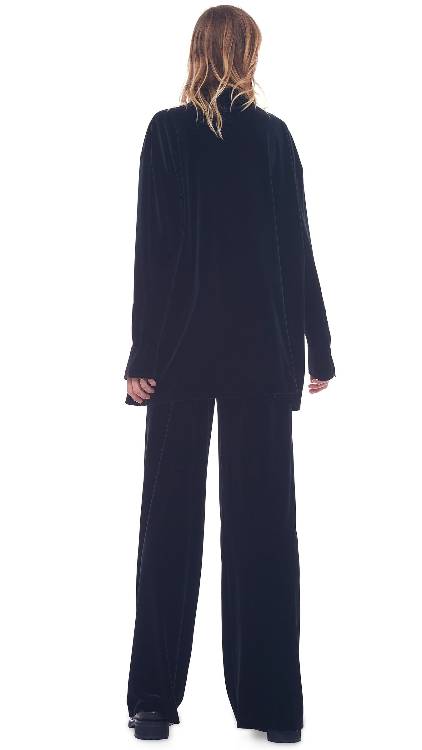STRAIGHT LEG PANT sold by Norma Kamali product image thumbnail 4