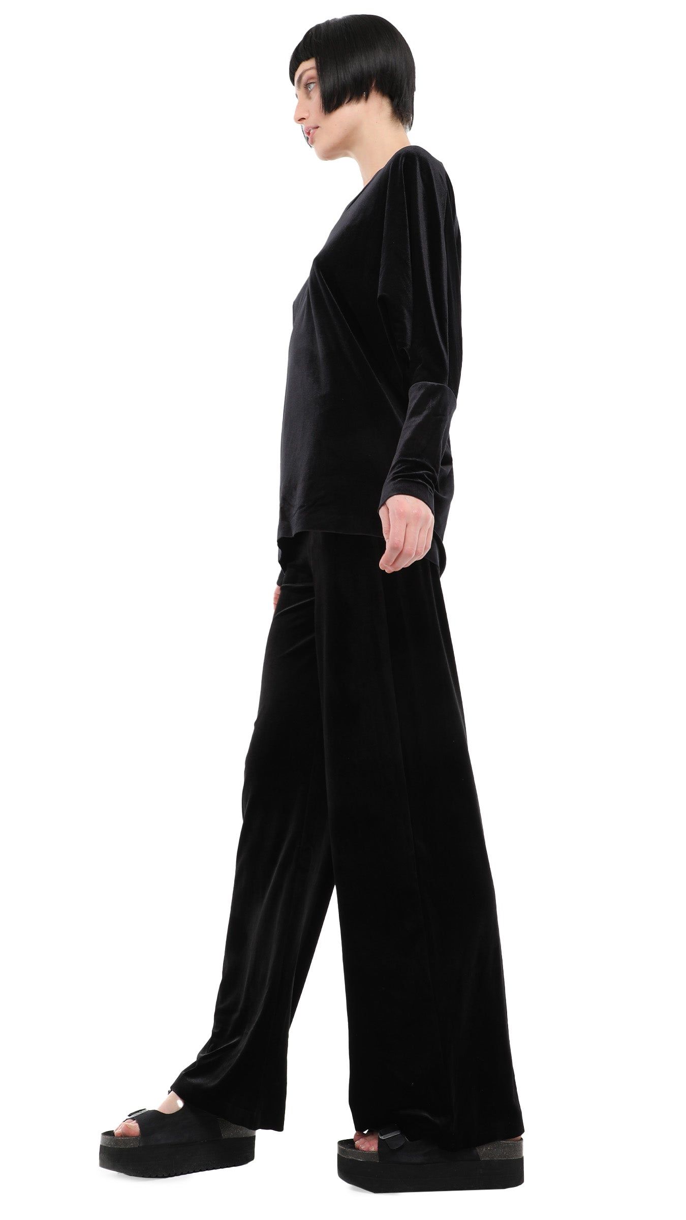 STRAIGHT LEG PANT sold by Norma Kamali product image thumbnail 10