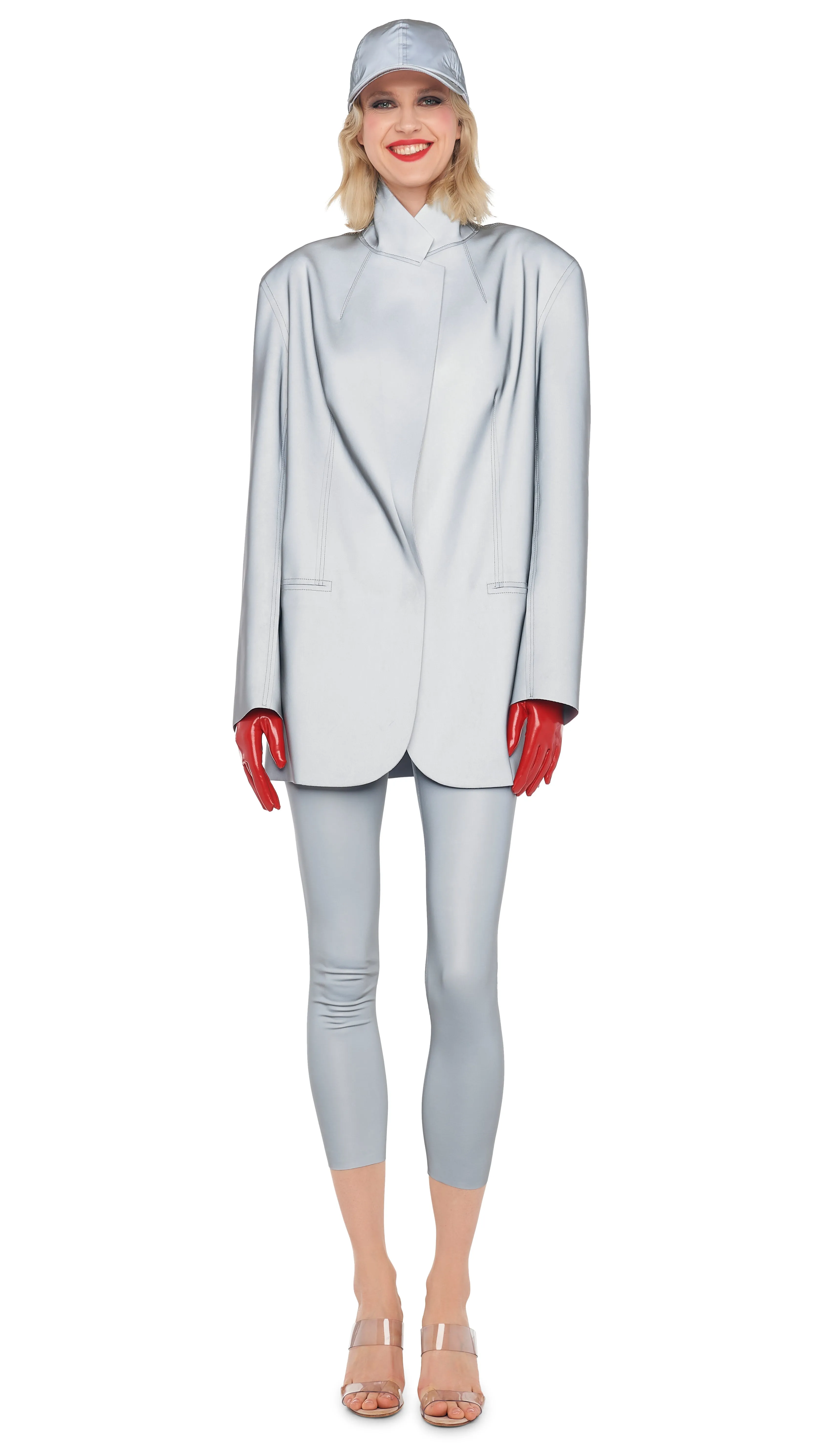 OVERSIZED SINGLE BREASTED JACKET sold by Norma Kamali