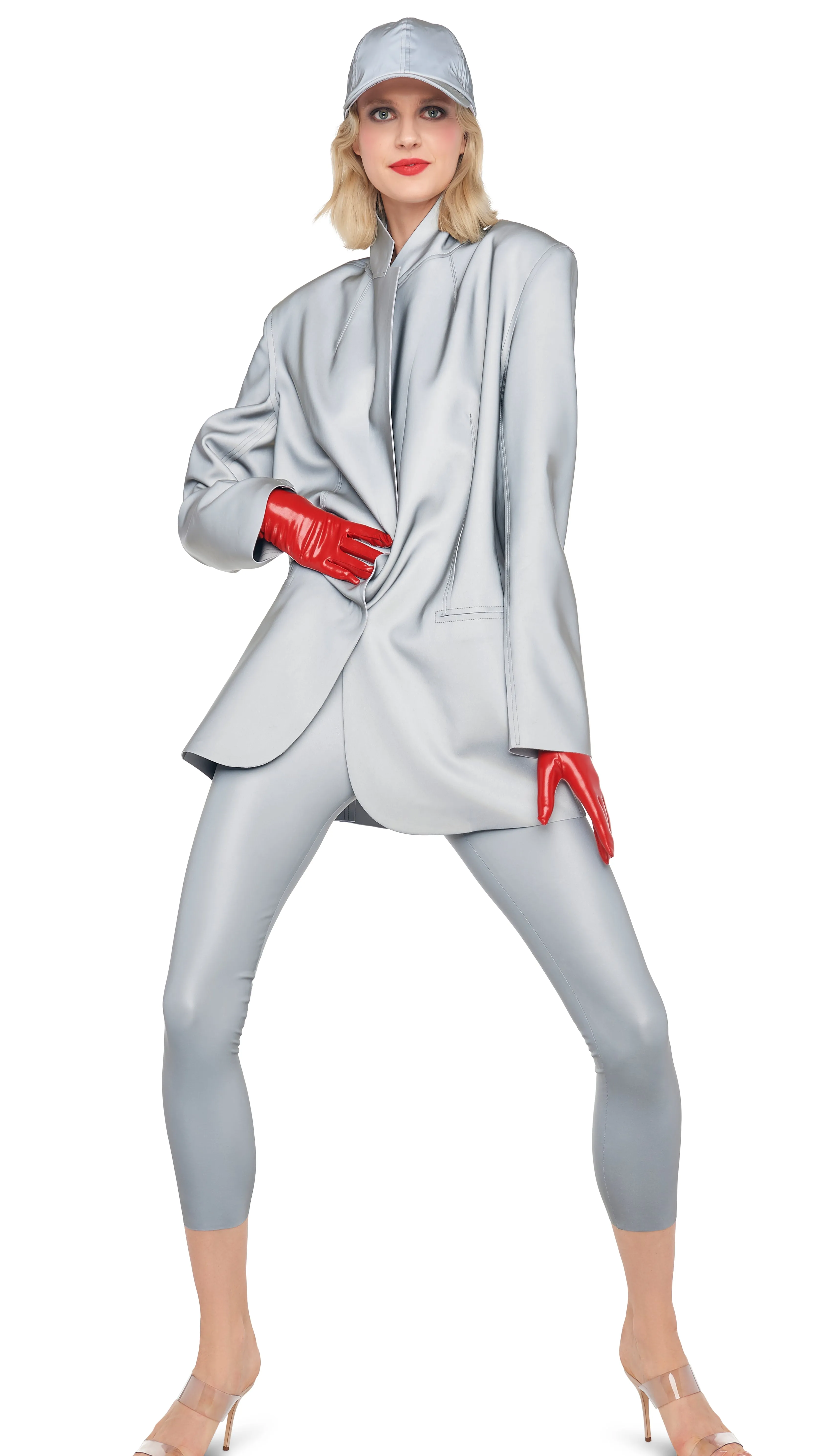 OVERSIZED SINGLE BREASTED JACKET sold by Norma Kamali product image thumbnail 5