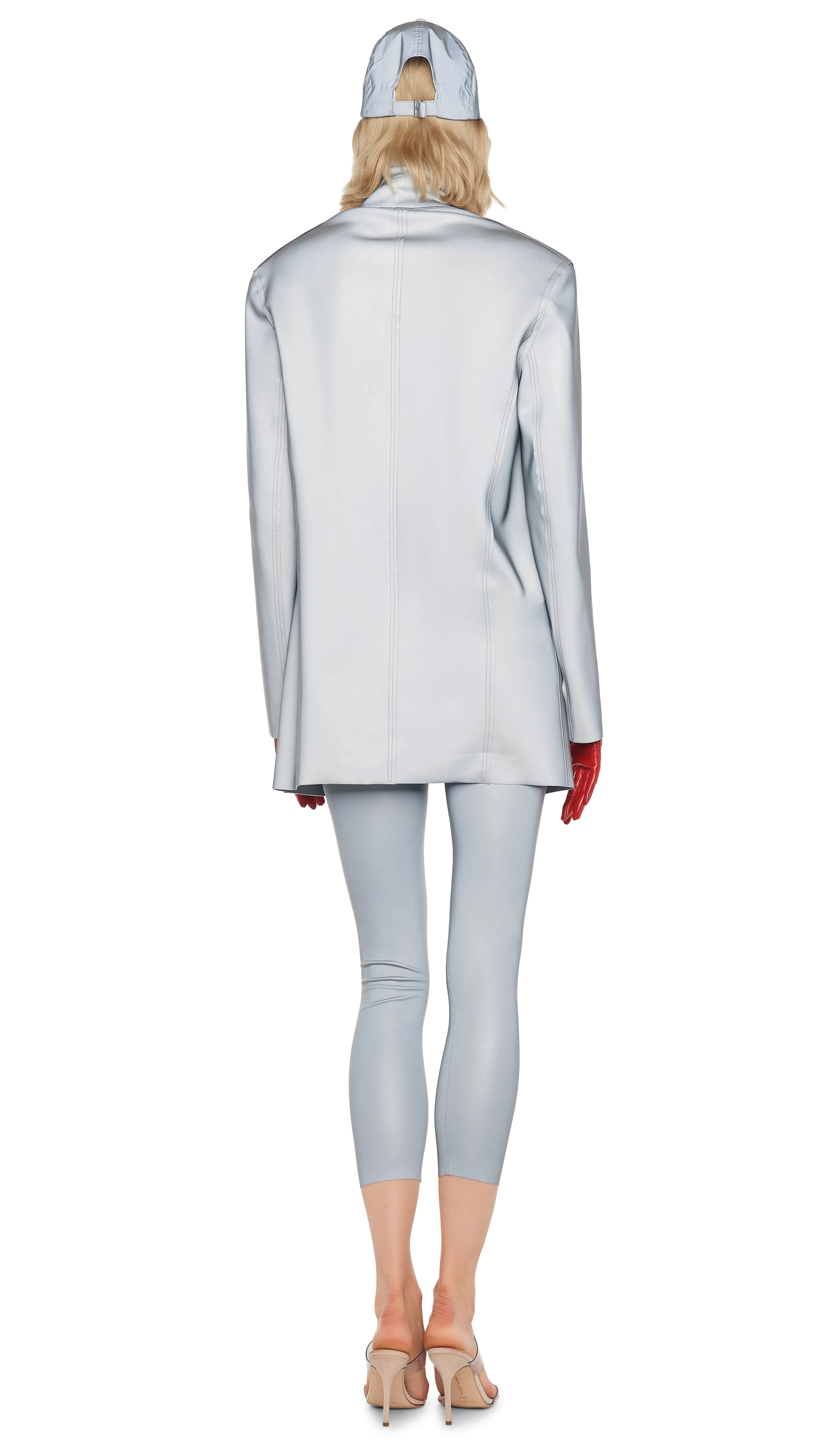 OVERSIZED SINGLE BREASTED JACKET sold by Norma Kamali product image thumbnail 3