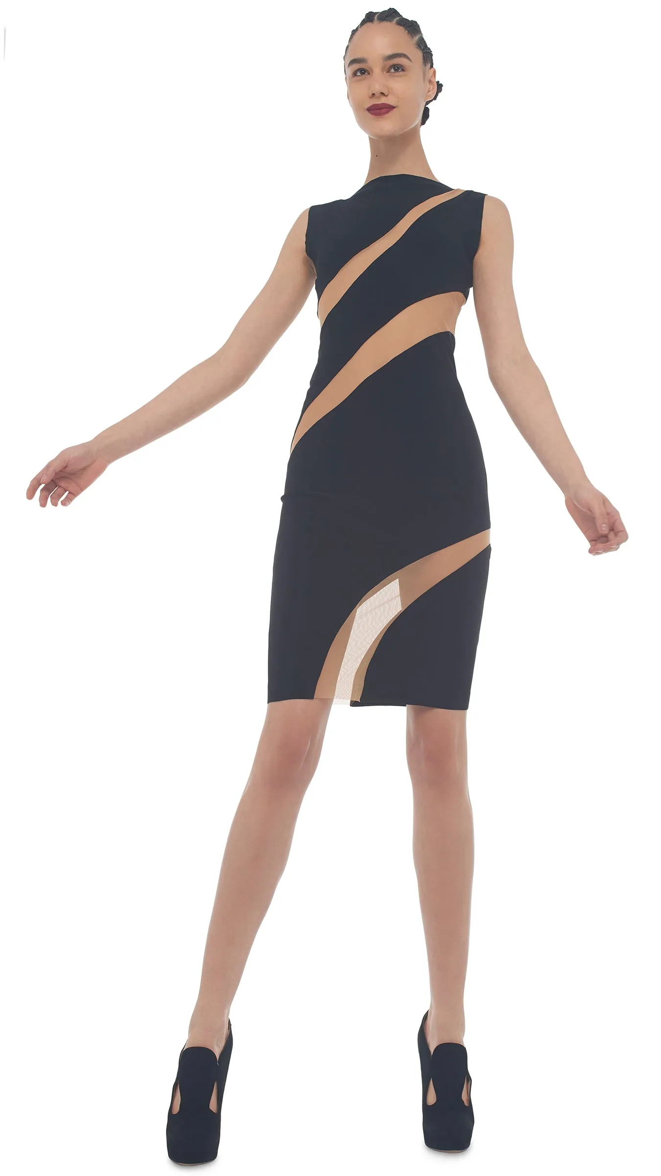 SNAKE DRESS sold by Norma Kamali product image thumbnail 4