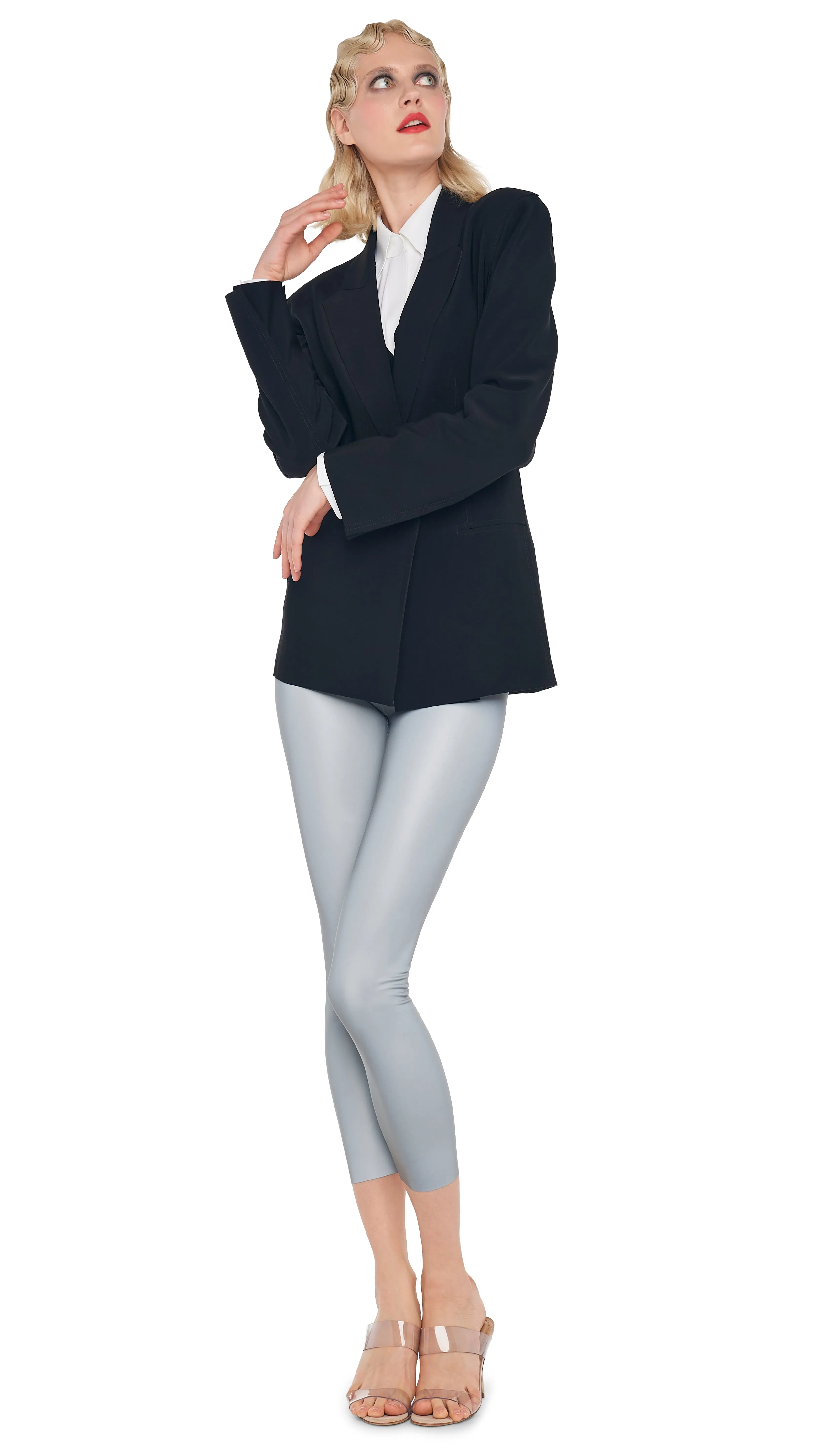 CLASSIC DOUBLE BREASTED JACKET sold by Norma Kamali product image thumbnail 4