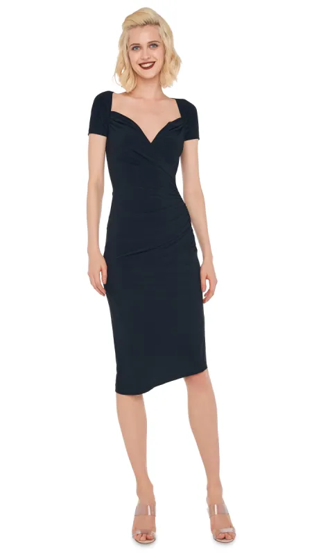 SWEETHEART SIDE DRAPE DRESS sold by Norma Kamali