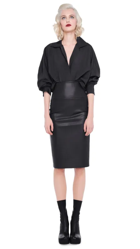 SUPER OS BF NK SHIRT BODYSUIT sold by Norma Kamali