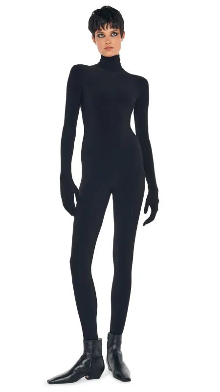 TURTLE CATSUIT WITH FOOTIE sold by Norma Kamali