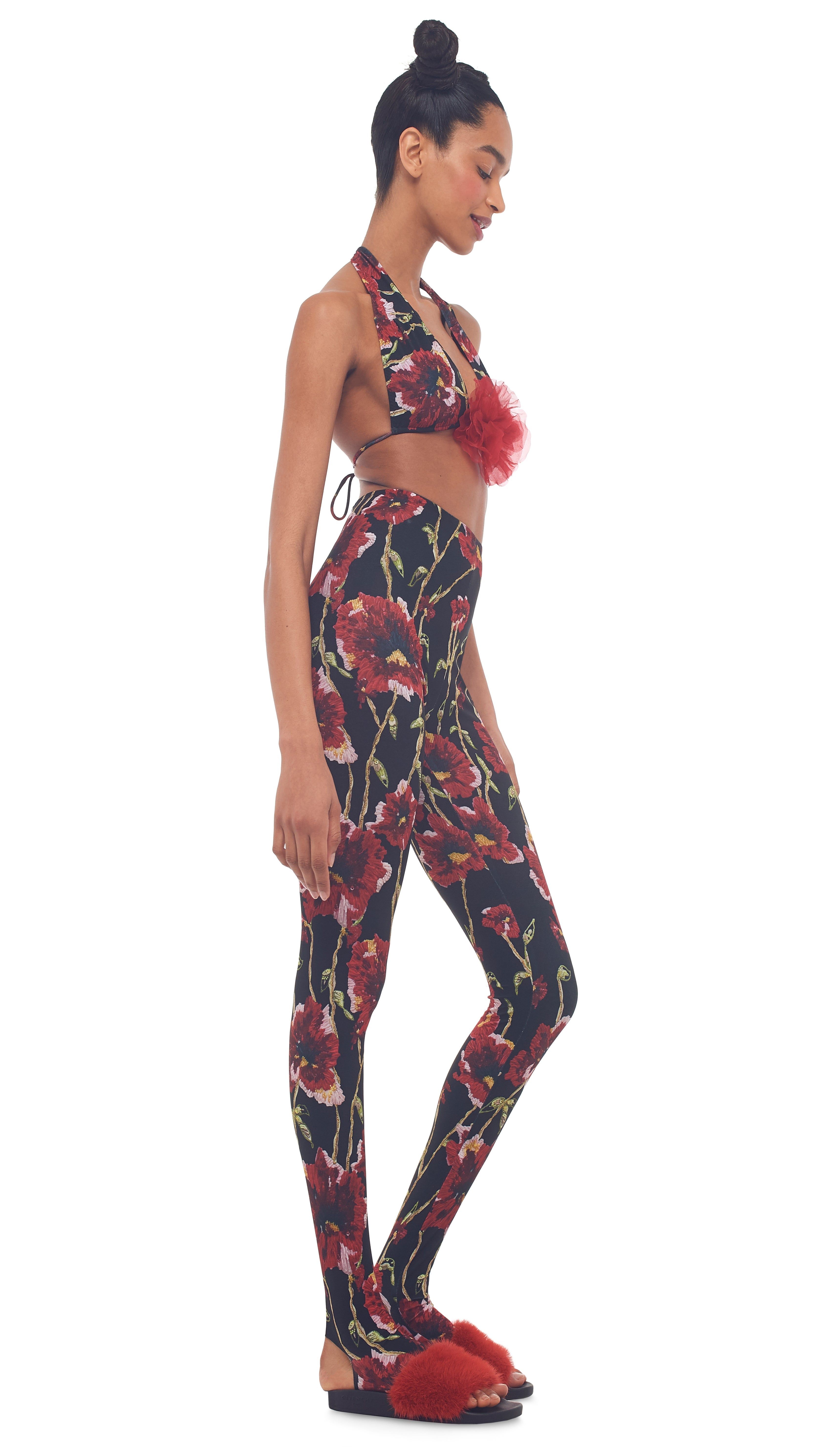 LEGGING WITH FOOTIE sold by Norma Kamali product image thumbnail 4