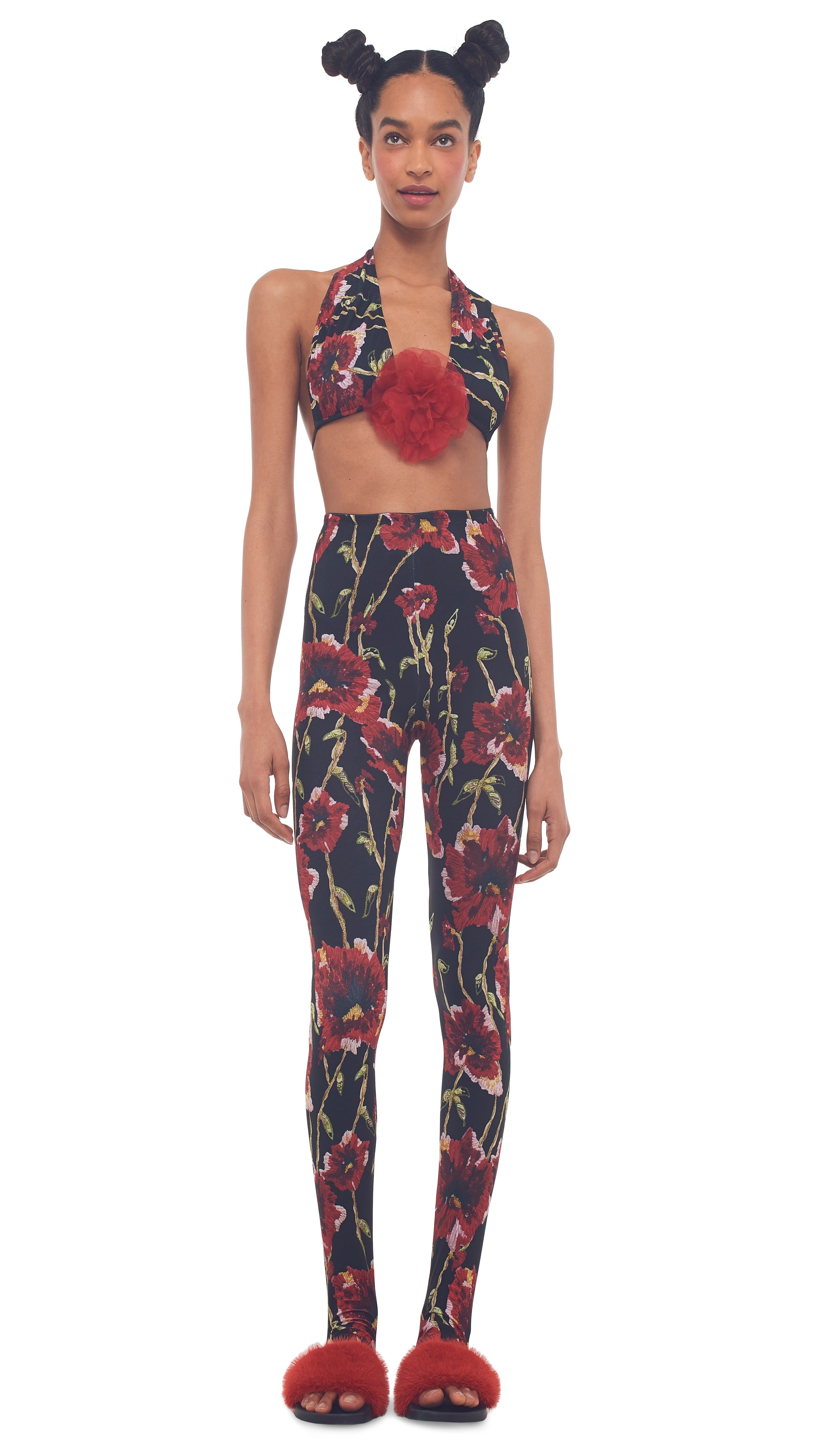 LEGGING WITH FOOTIE sold by Norma Kamali