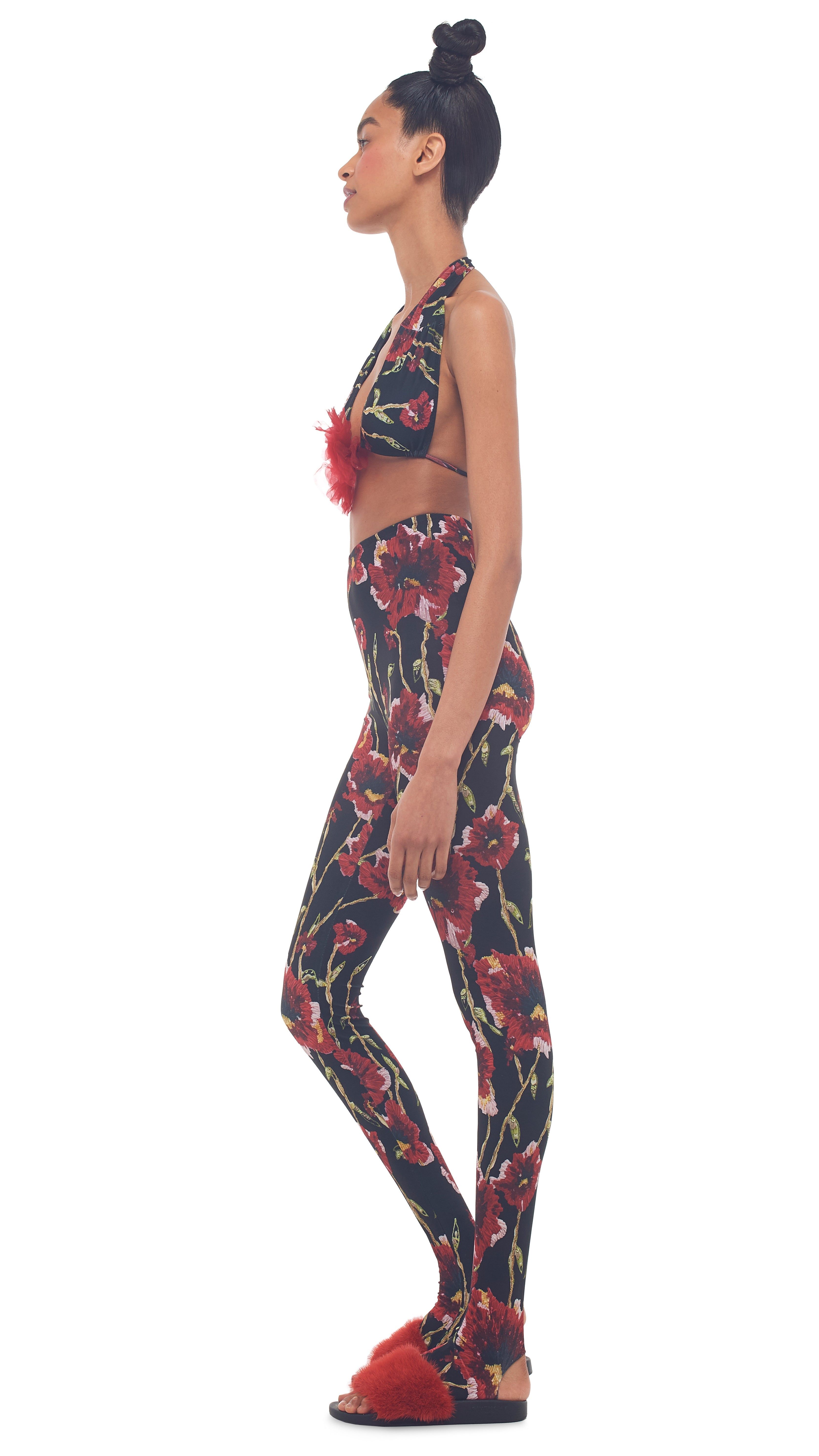 LEGGING WITH FOOTIE sold by Norma Kamali product image thumbnail 2