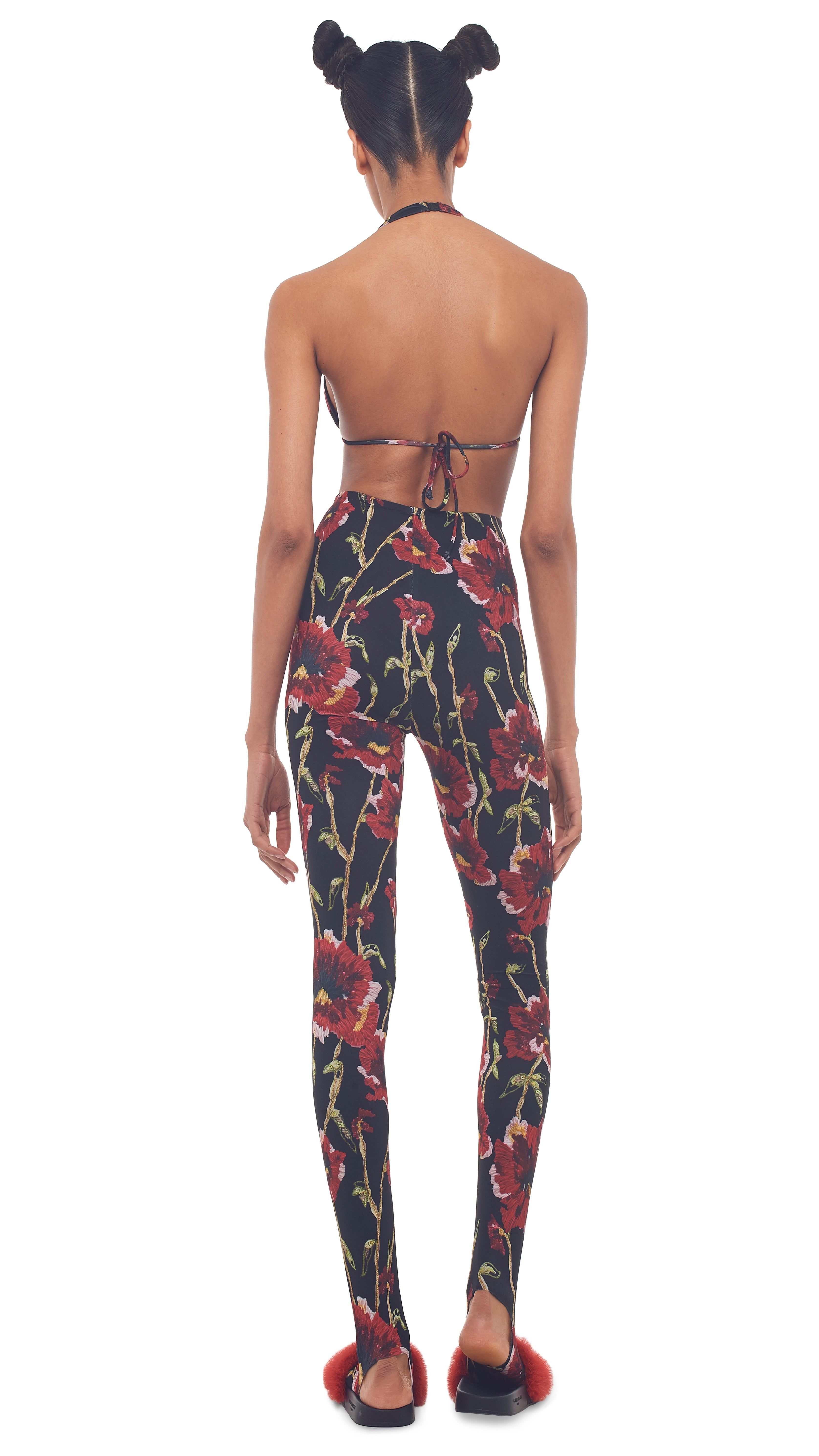 LEGGING WITH FOOTIE sold by Norma Kamali product image thumbnail 3