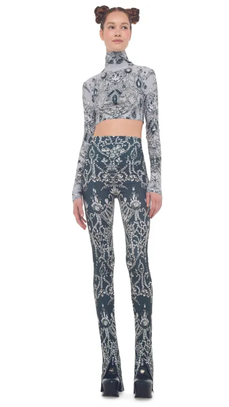 CROPPED TURTLE TOP made by Norma Kamali