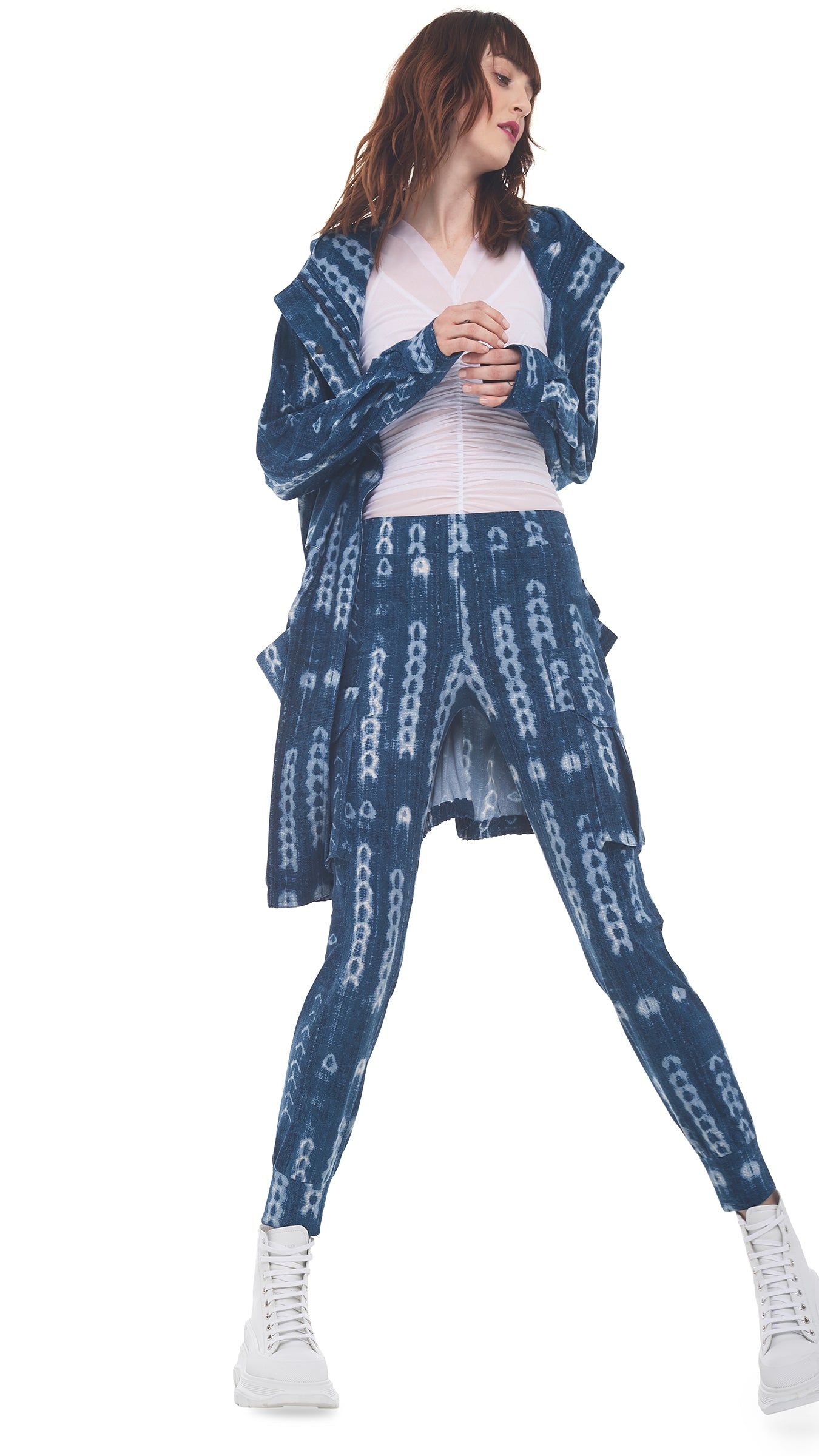 CARGO JOG PANT sold by Norma Kamali product image thumbnail 5