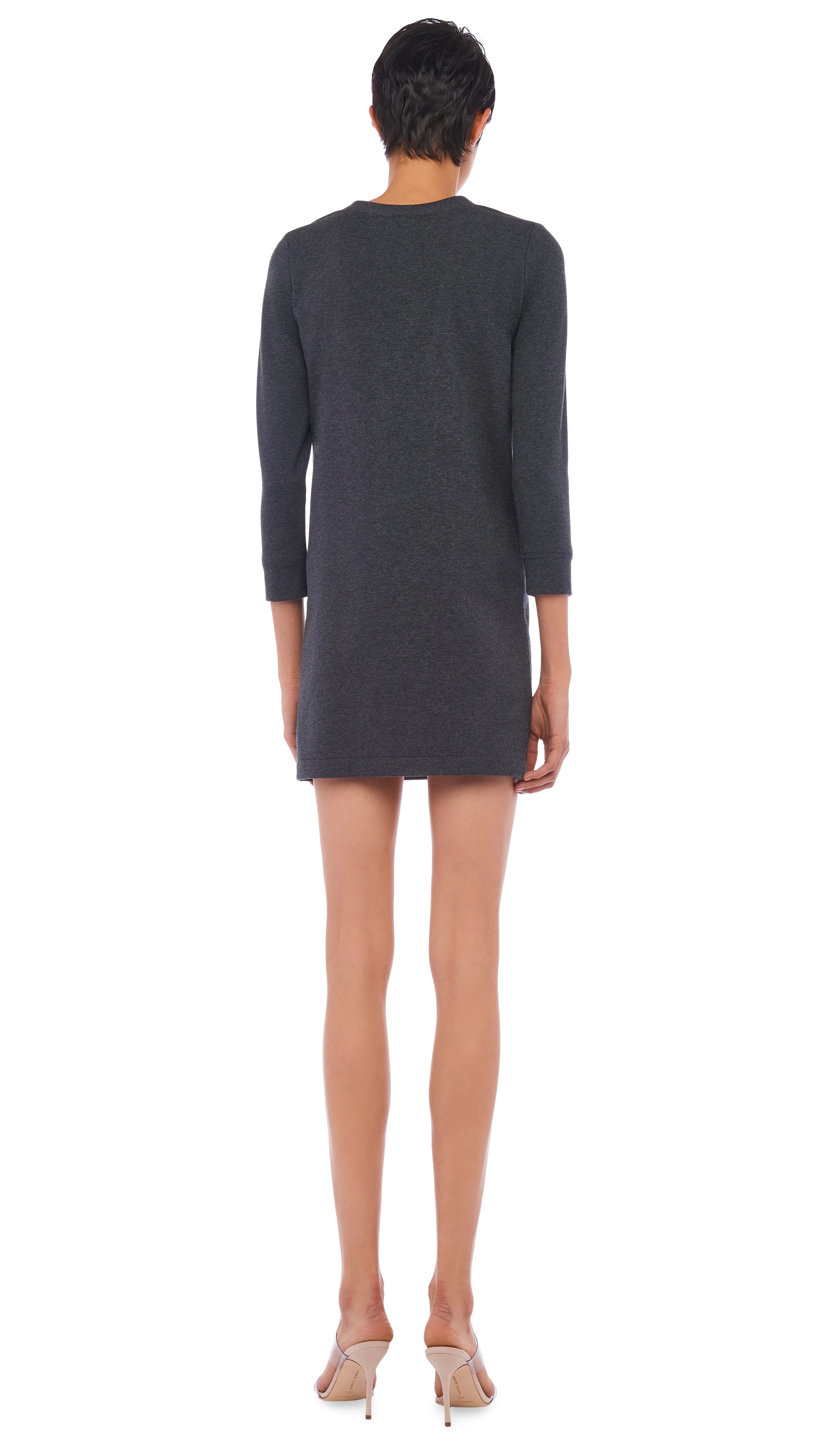 3/4 SLEEVE TAILORED MINI DRESS sold by Norma Kamali product image thumbnail 3