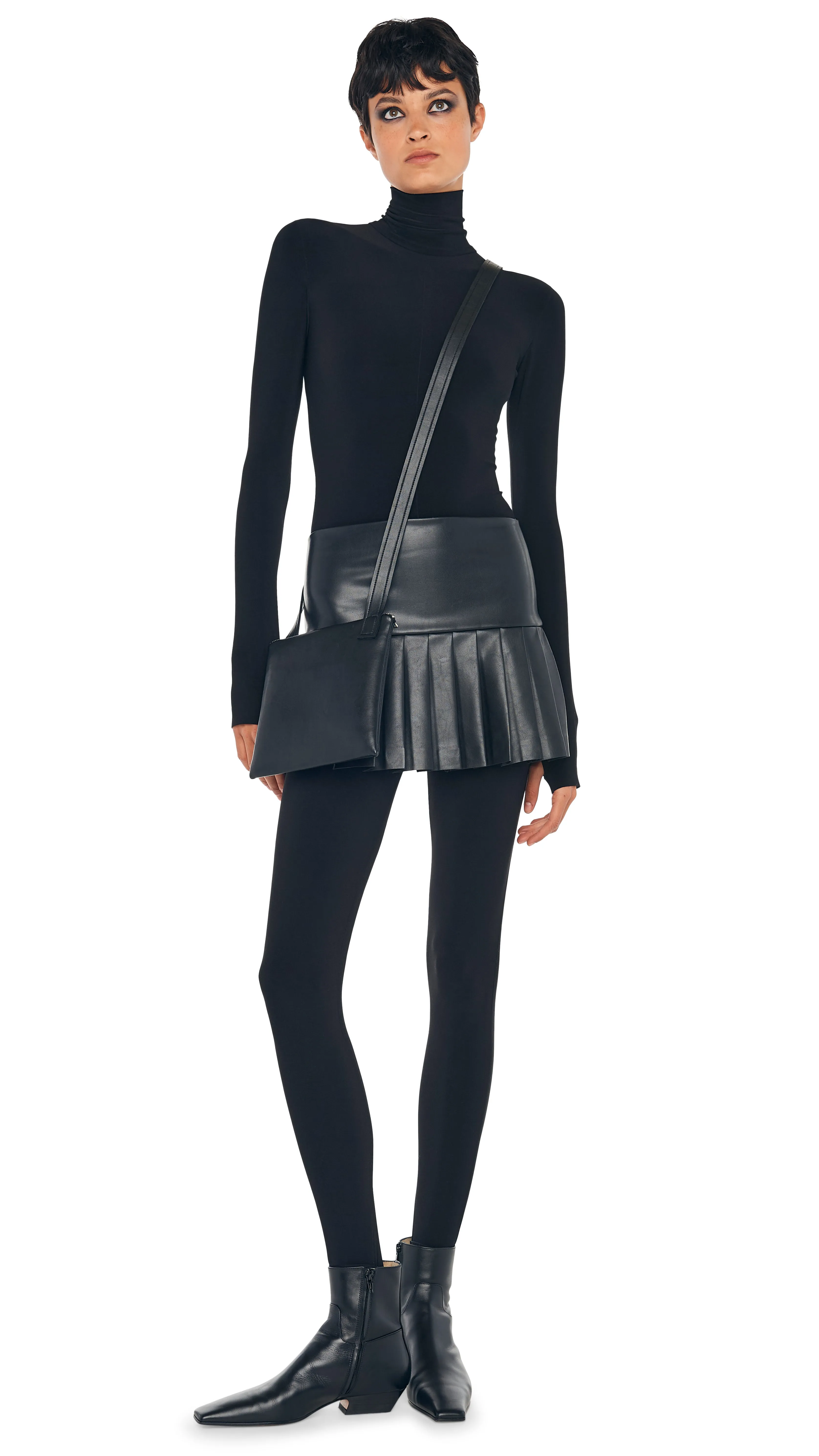 PLEATED PICKLEBALL SKIRT sold by Norma Kamali