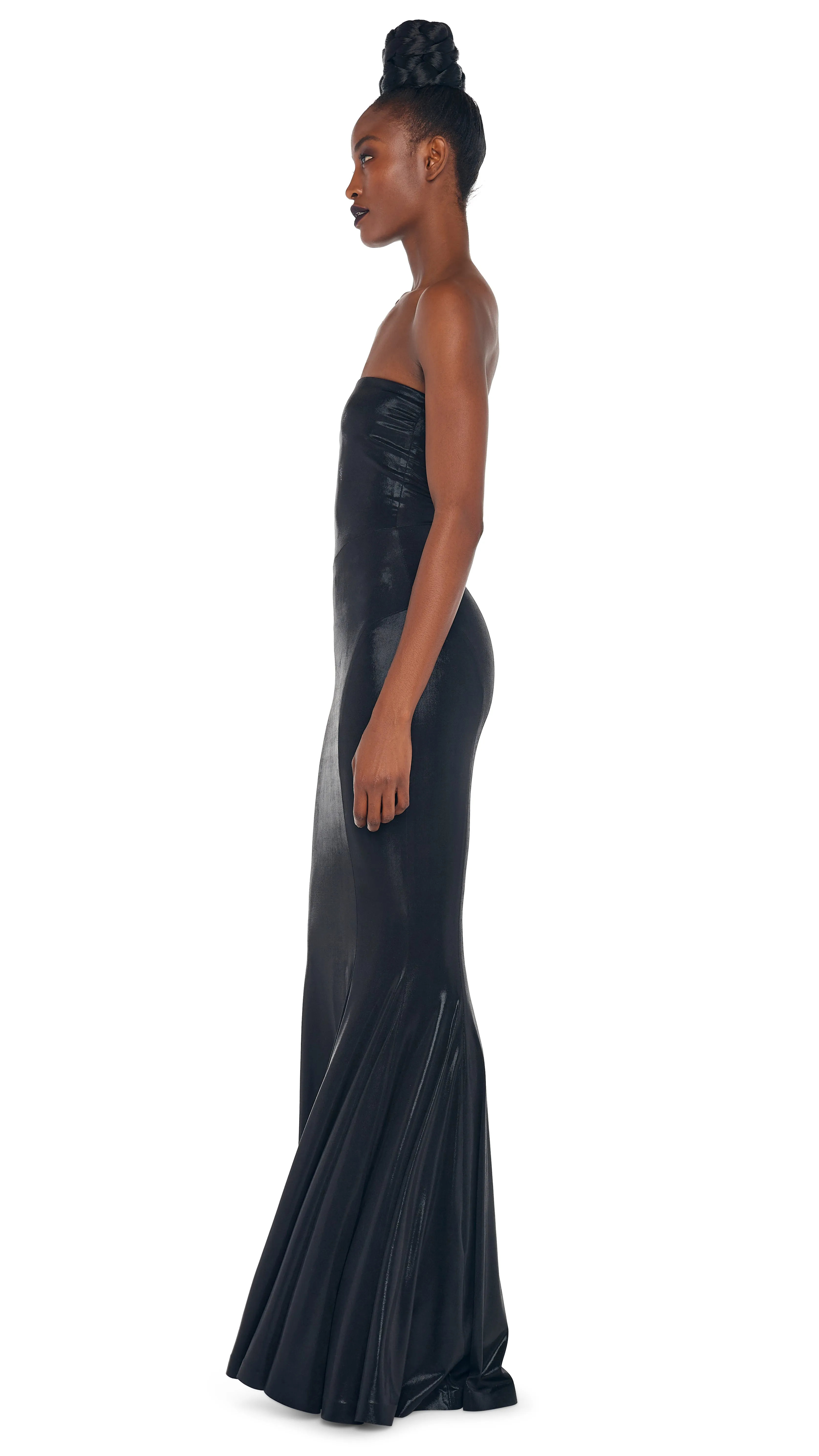 STRAPLESS FISHTAIL GOWN sold by Norma Kamali product image thumbnail 2