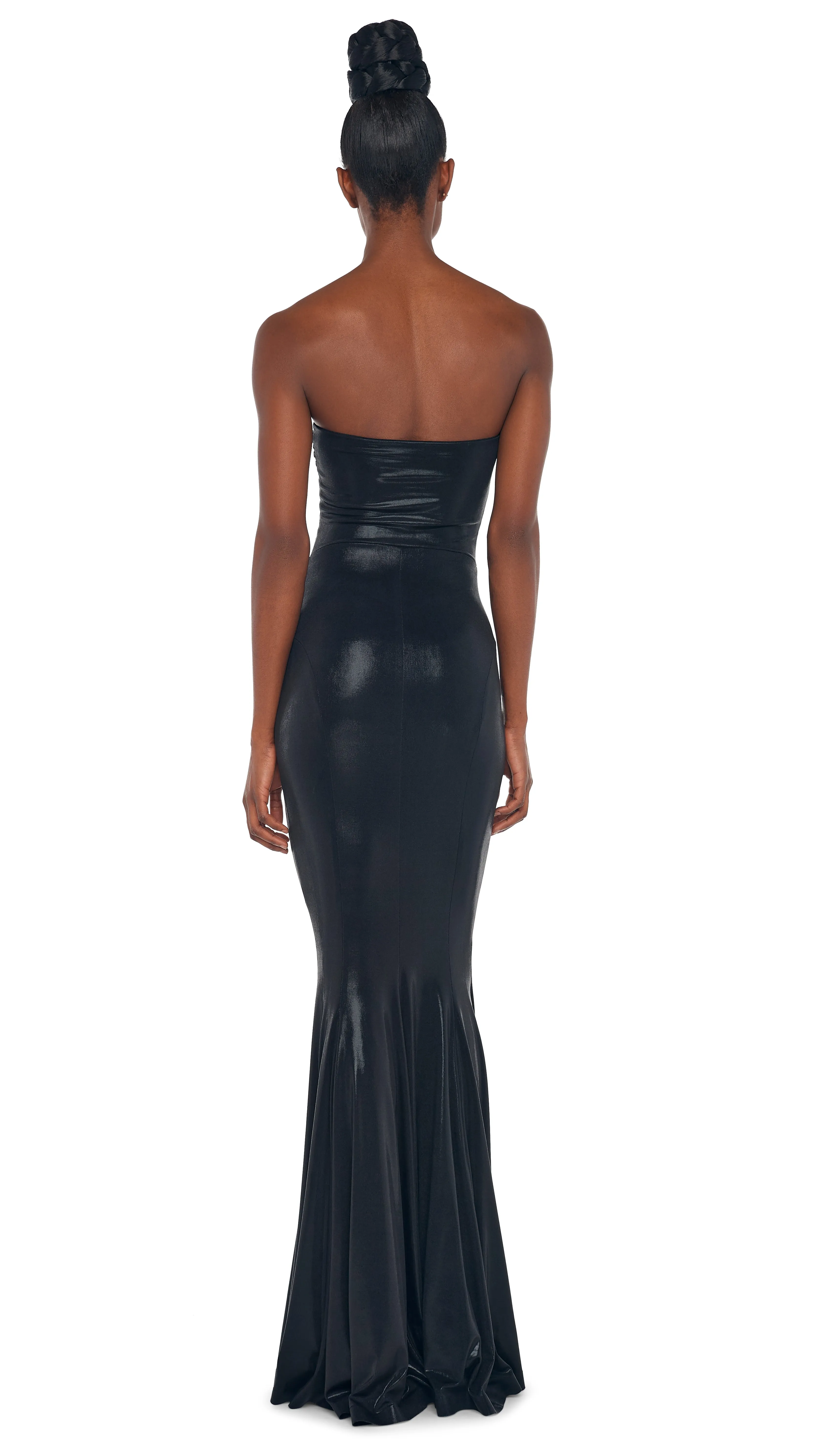 STRAPLESS FISHTAIL GOWN sold by Norma Kamali product image thumbnail 3