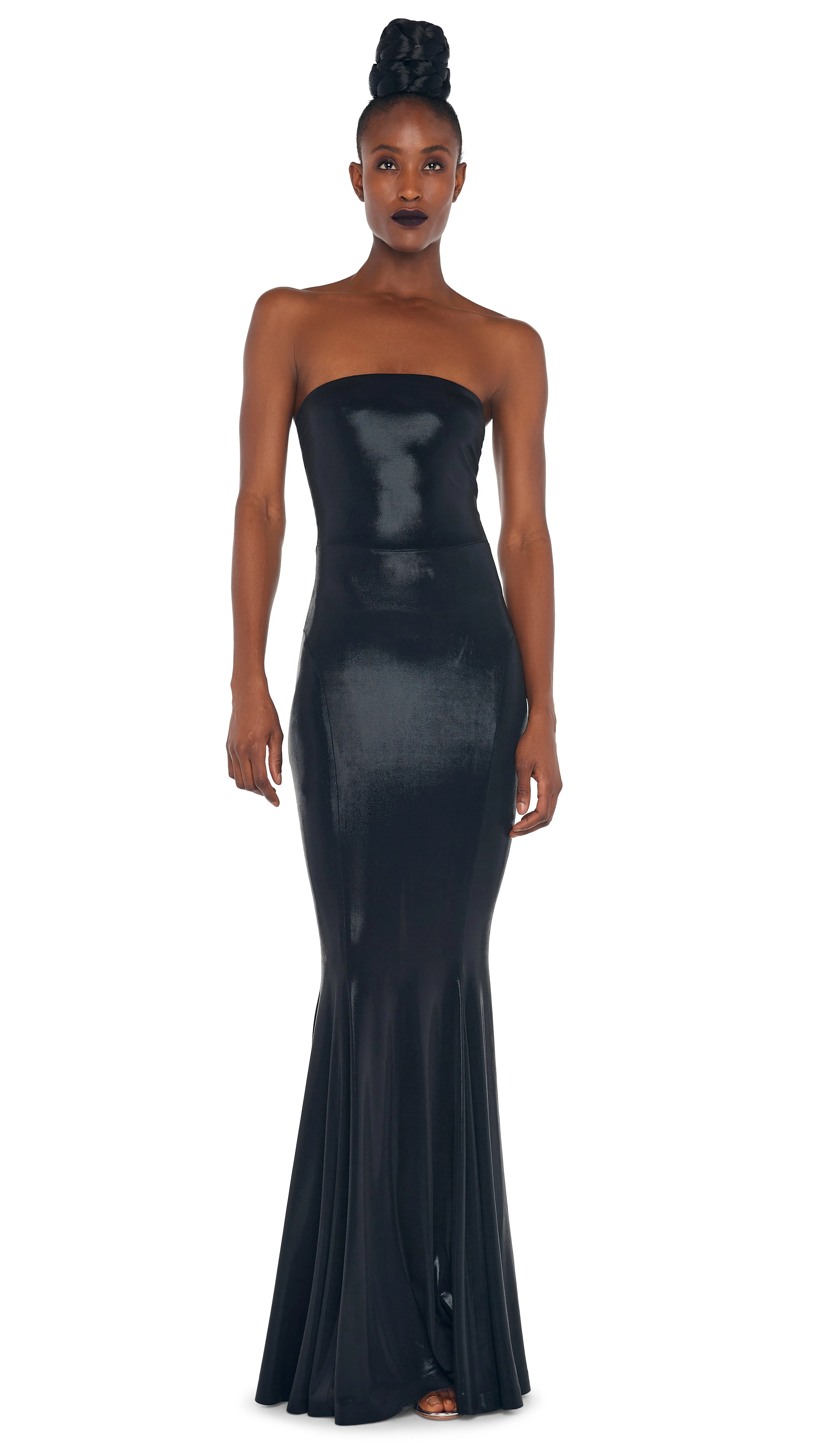 STRAPLESS FISHTAIL GOWN sold by Norma Kamali