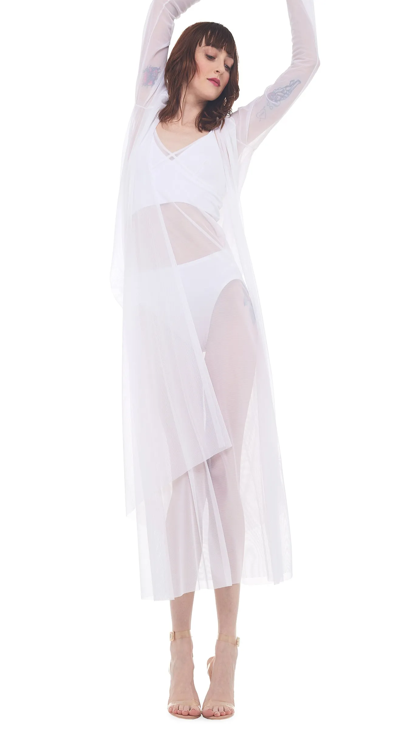 SLIP DRESS TO MIDCALF sold by Norma Kamali product image thumbnail 5