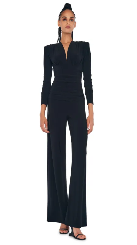 SHOULDER PAD JUMPSUIT sold by Norma Kamali