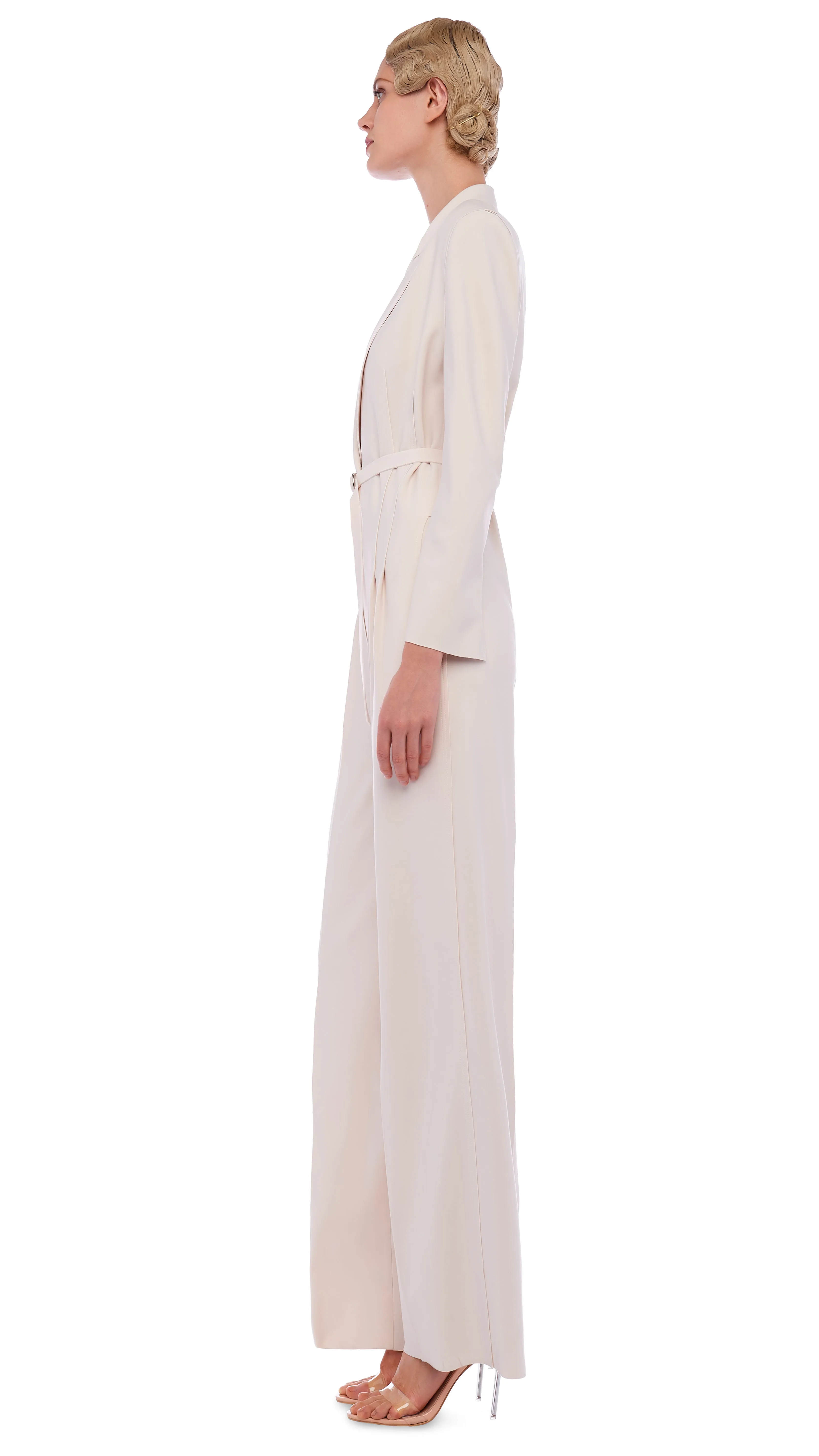 SINGLE BREASTED JUMPSUIT sold by Norma Kamali product image thumbnail 2