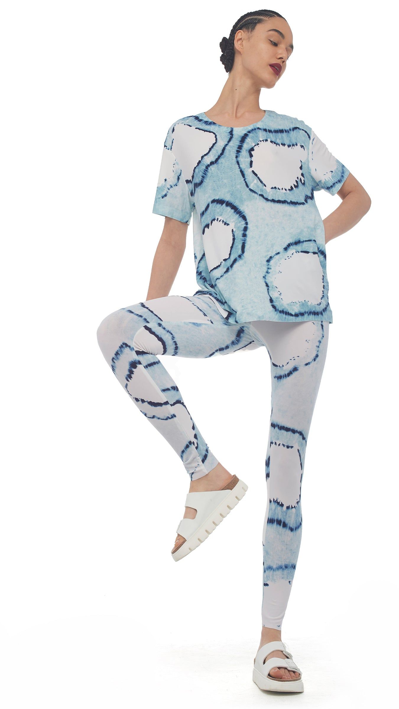 SHORT SLEEVE BOXY TOP sold by Norma Kamali product image thumbnail 4