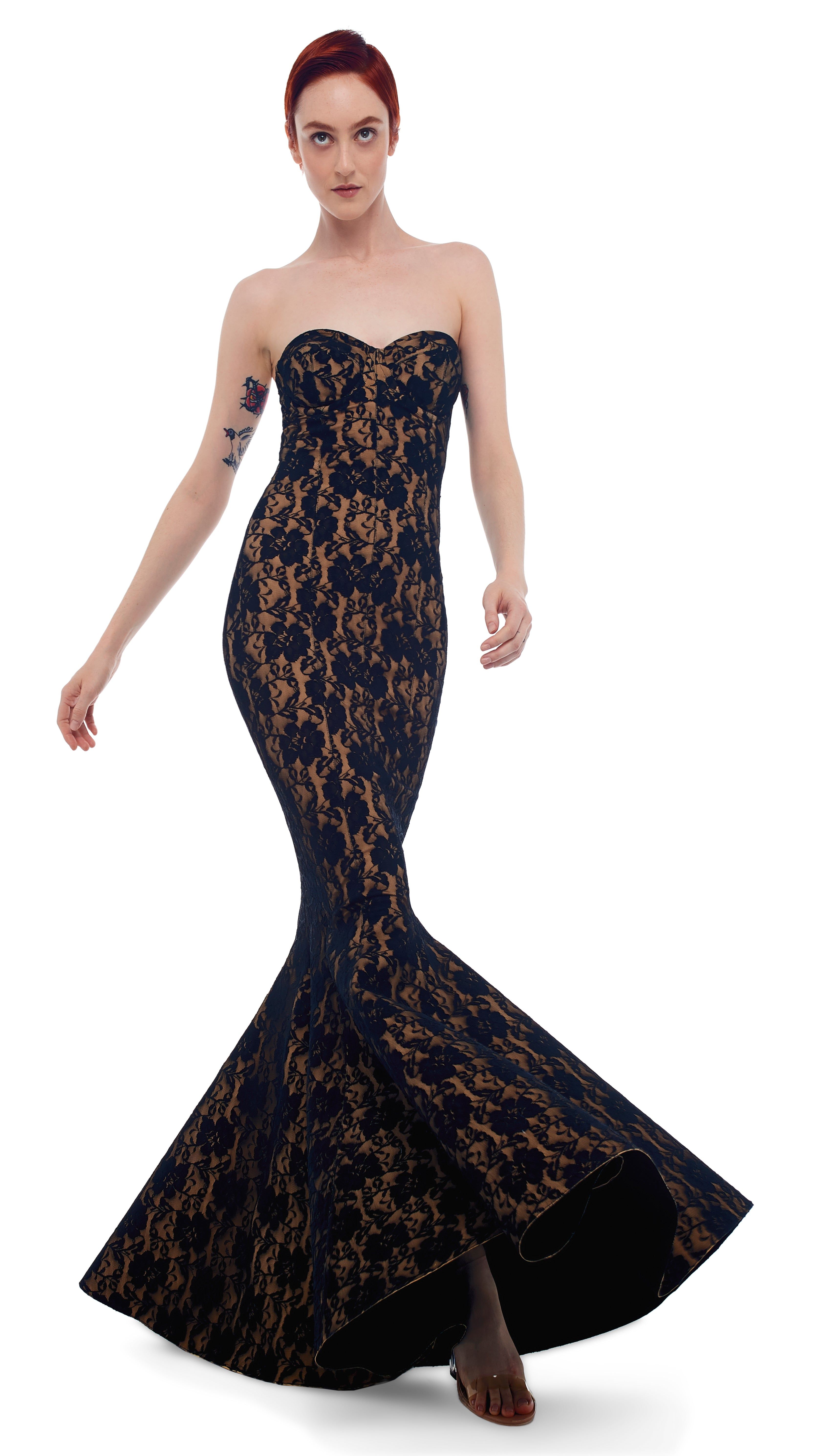 CORSET GOWN sold by Norma Kamali product image thumbnail 4
