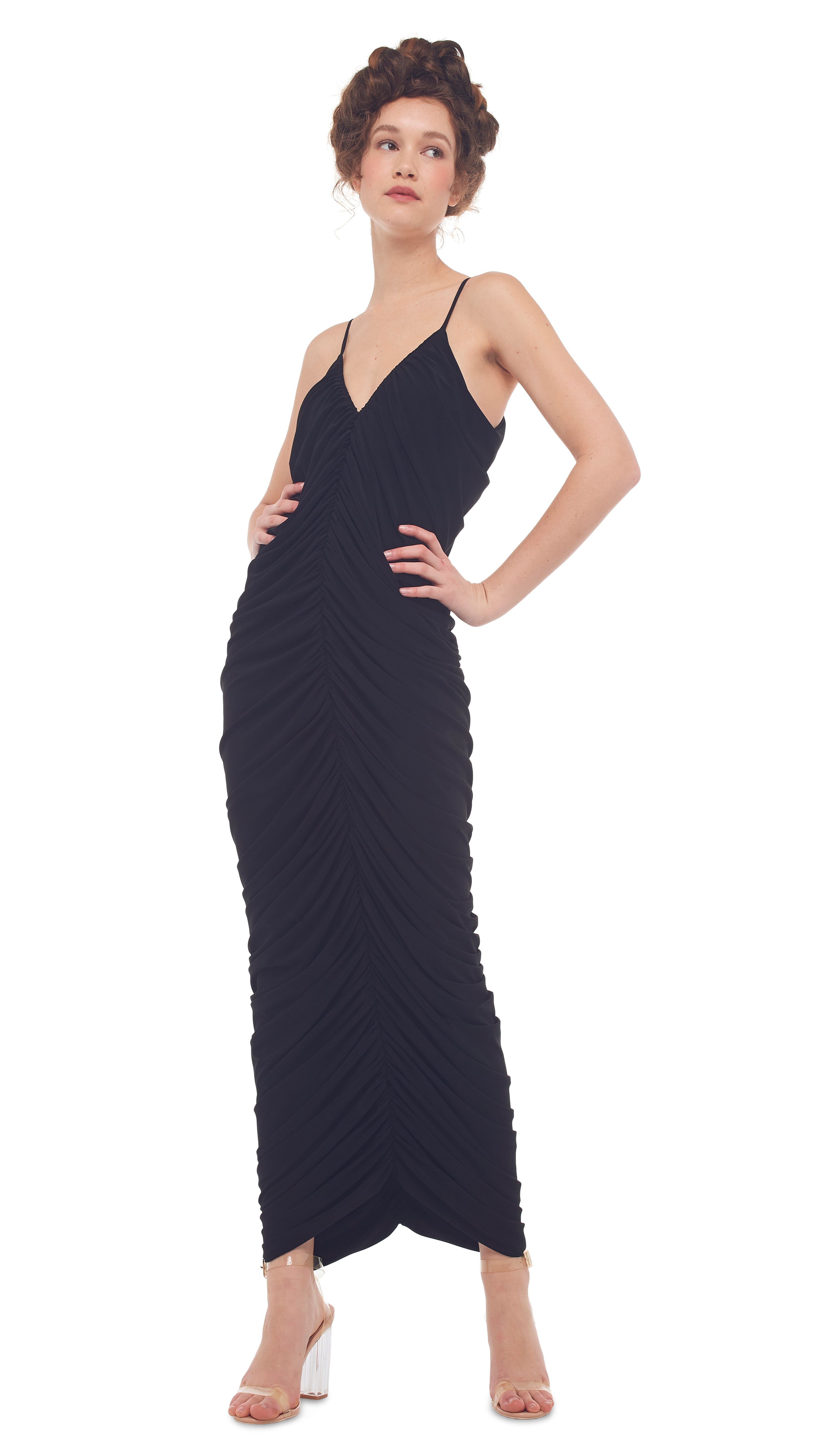 SLIP DIANA GOWN sold by Norma Kamali product image thumbnail 4