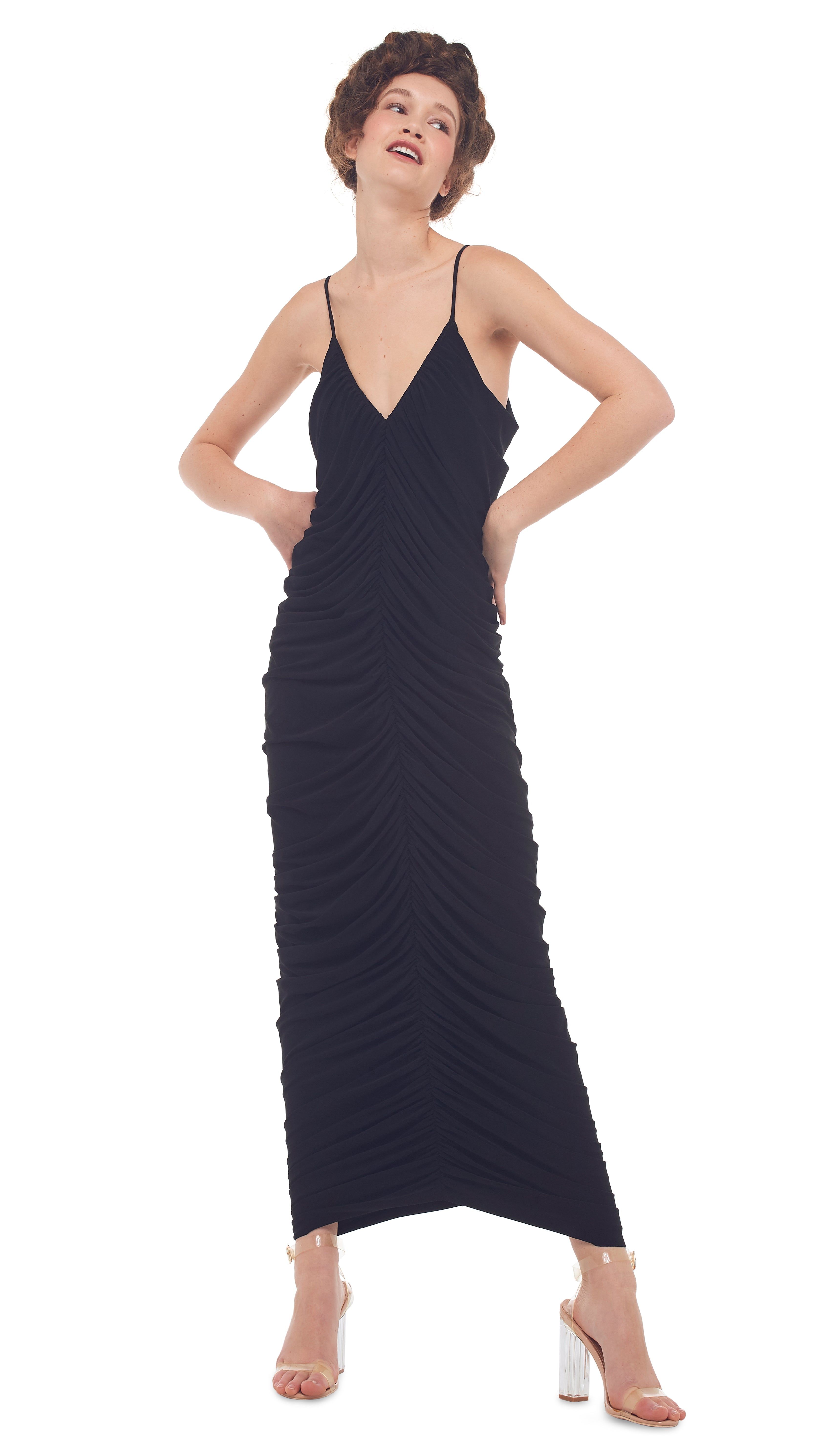 SLIP DIANA GOWN sold by Norma Kamali product image thumbnail 5