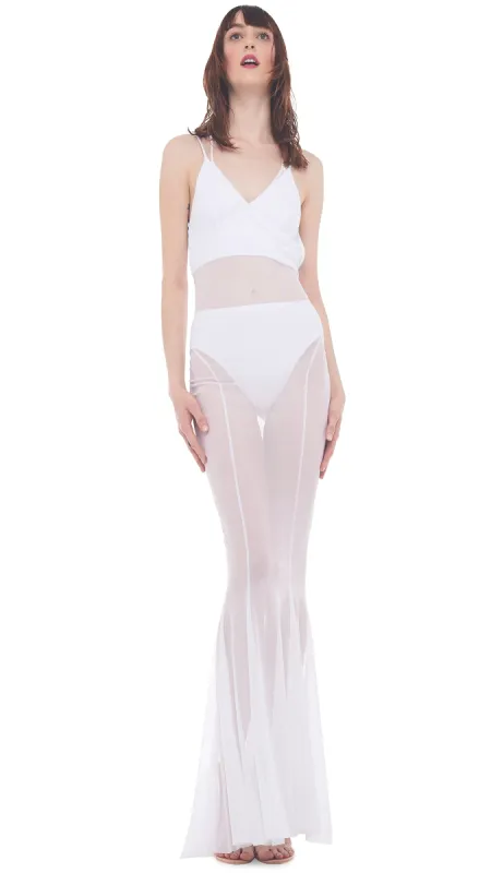 LOW BACK FISHTAIL GOWN sold by Norma Kamali