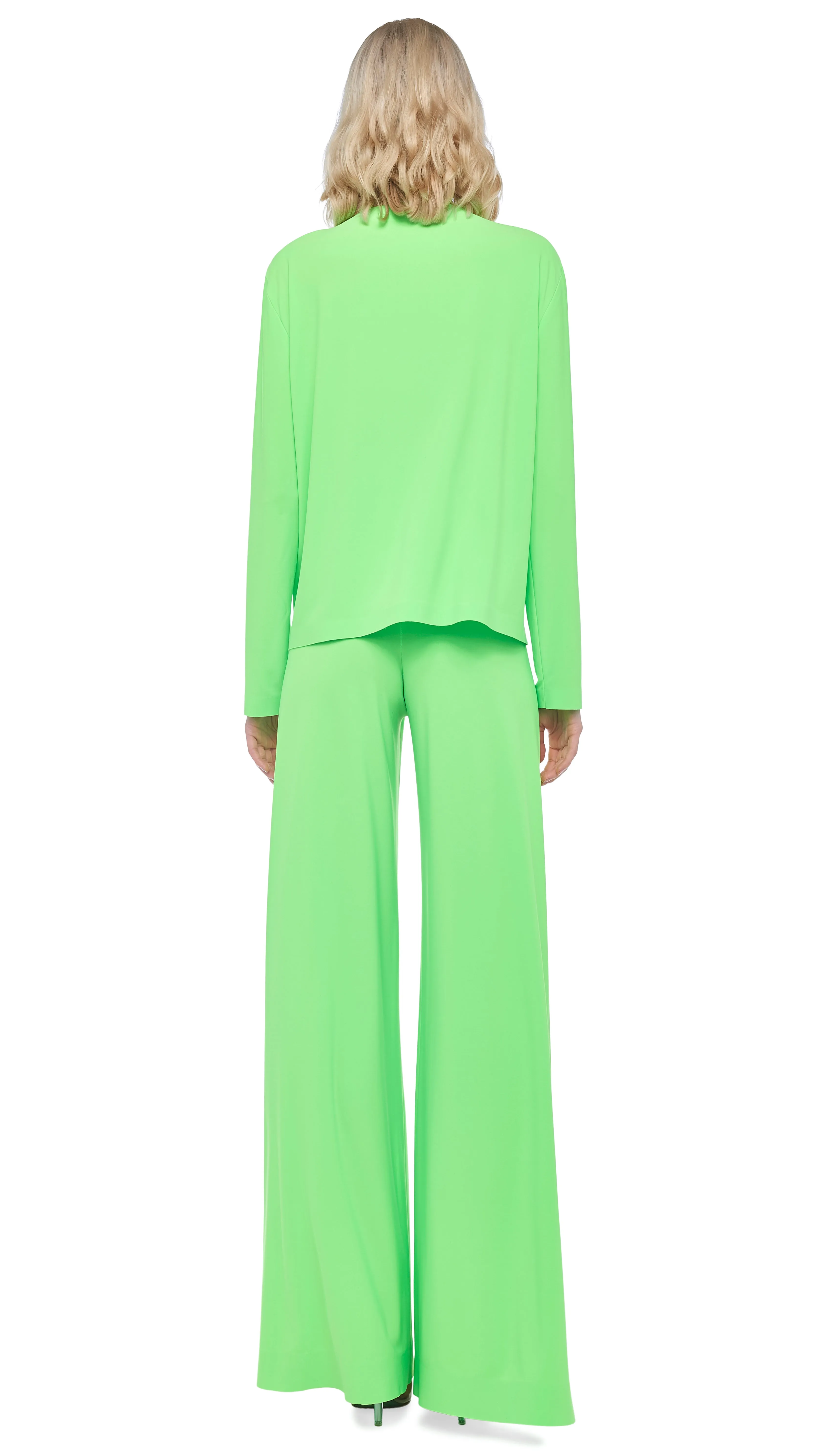 CROPPED BOYFRIEND CREW TOP sold by Norma Kamali product image thumbnail 3