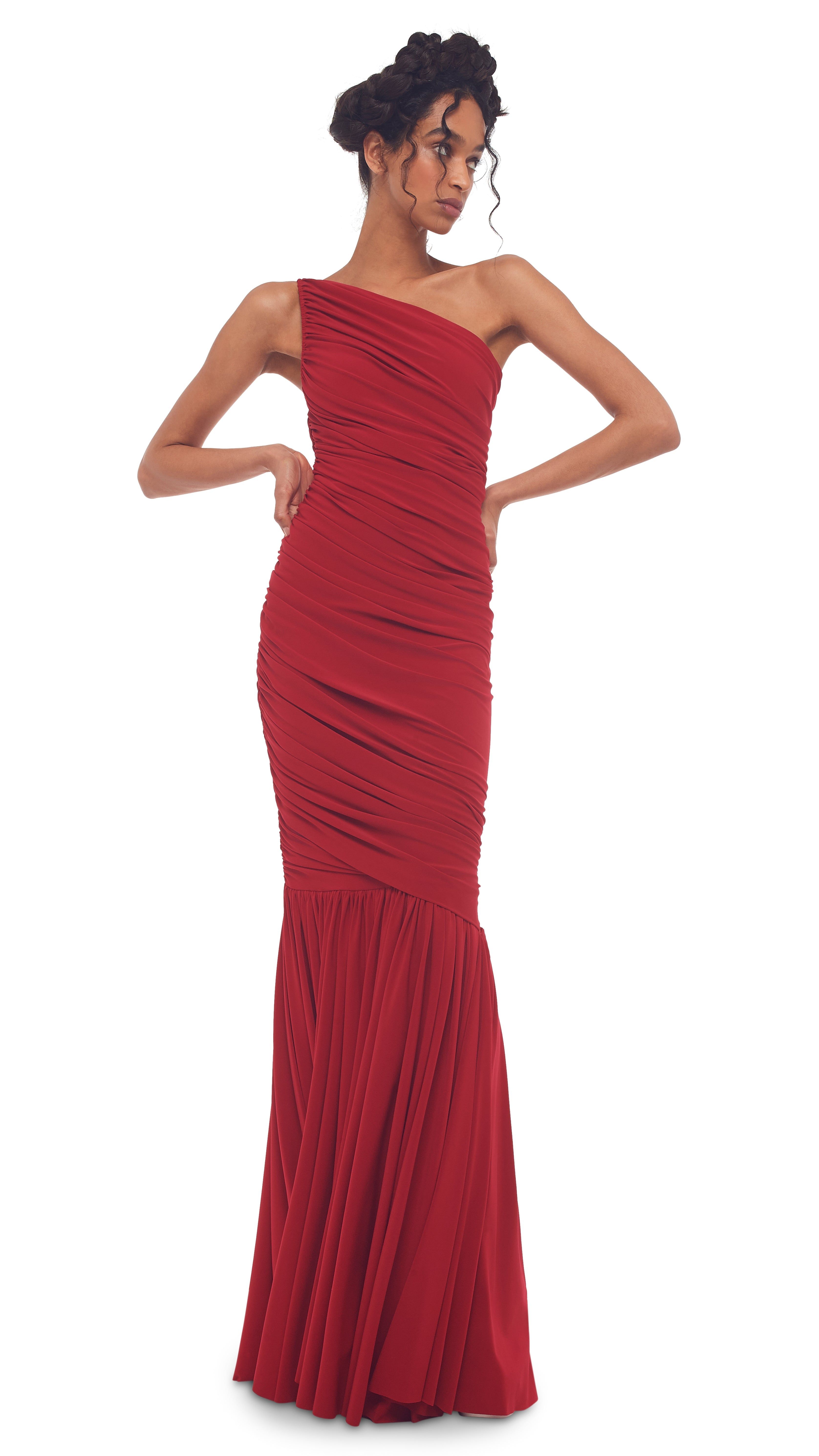 DIANA FISHTAIL GOWN sold by Norma Kamali product image thumbnail 4