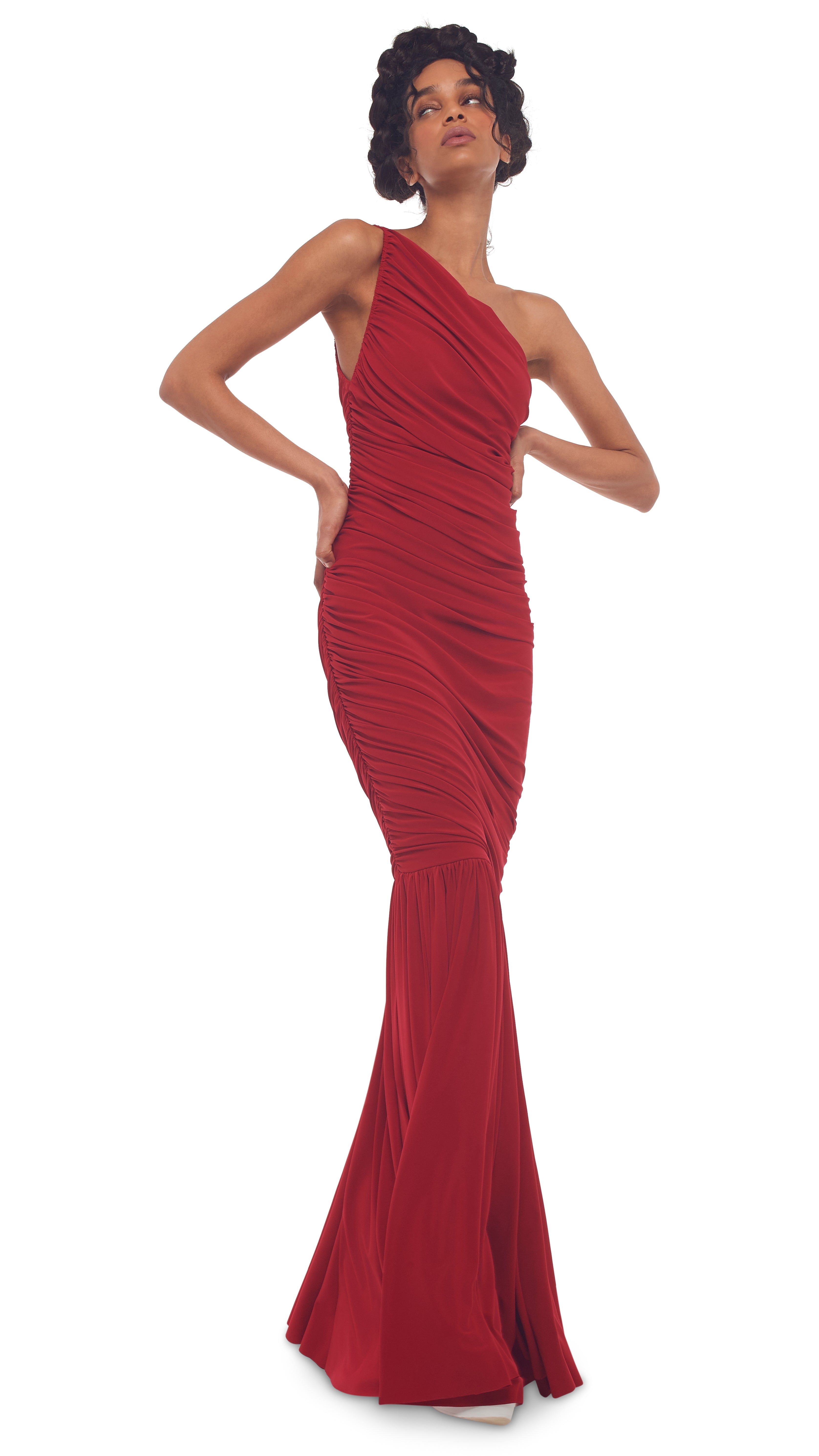 DIANA FISHTAIL GOWN sold by Norma Kamali product image thumbnail 5
