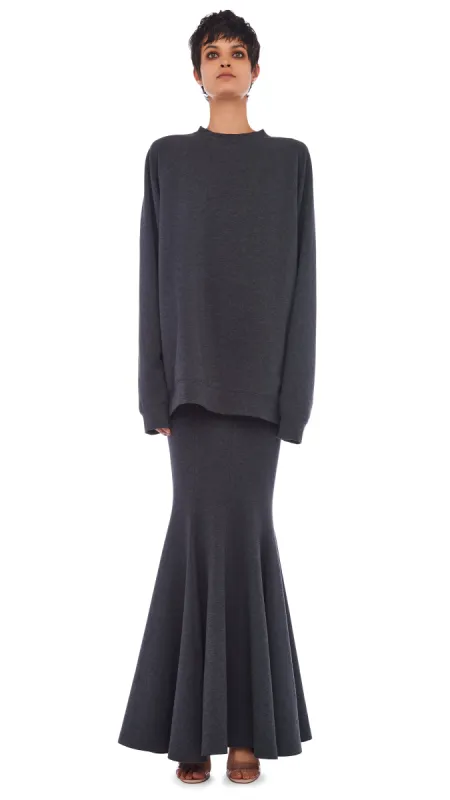 OS RAGLAN SLEEVE MINI DRESS sold by Norma Kamali