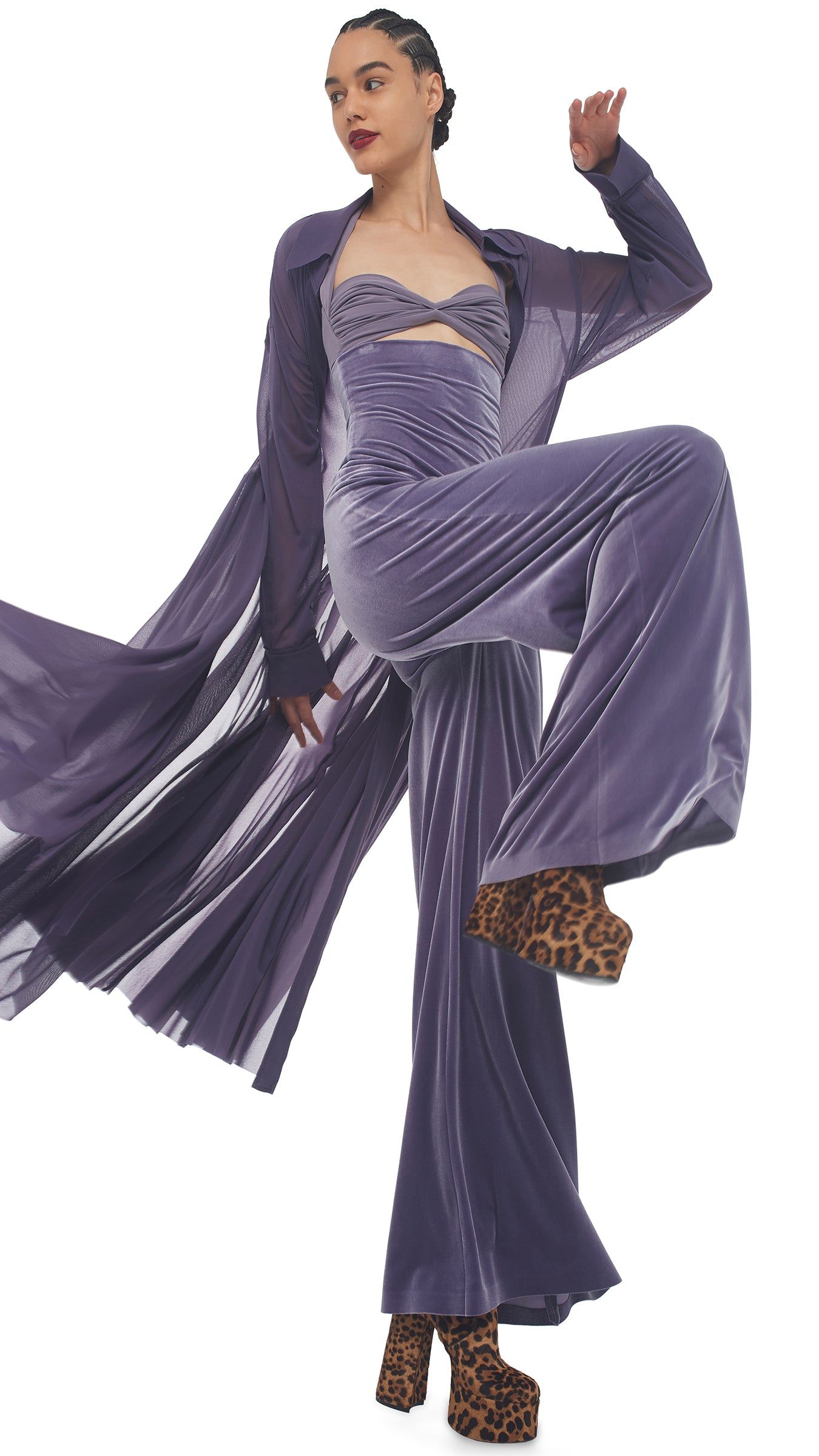 HIGH WAIST ELEPHANT PANT sold by Norma Kamali product image thumbnail 6