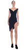 SIDE DRAPE MINI SKIRT sold by Norma Kamali