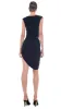SIDE DRAPE MINI SKIRT sold by Norma Kamali