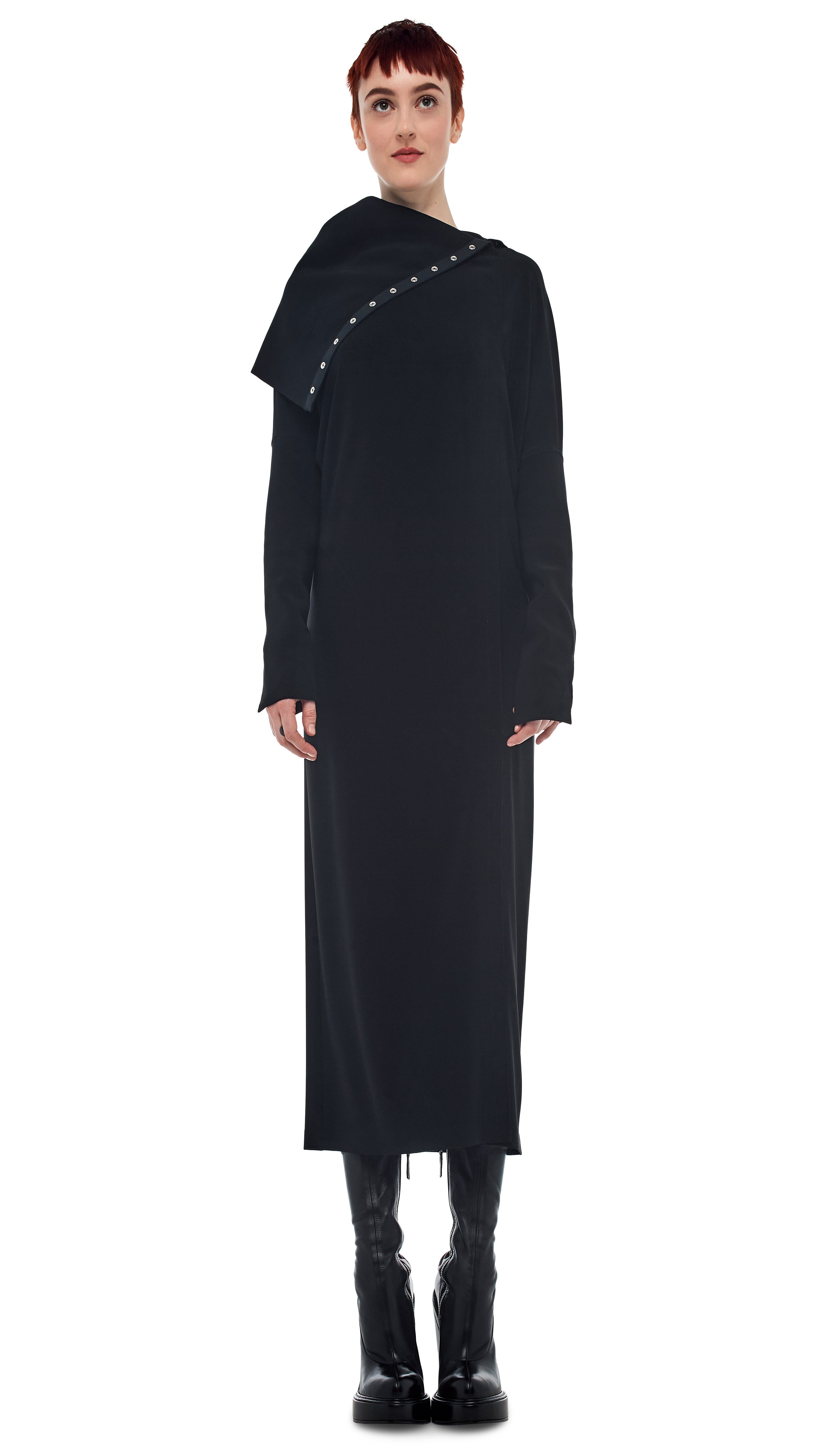 SIDE SNAP GOWN sold by Norma Kamali