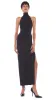 HALTER TURTLE SIDE SLIT GOWN sold by Norma Kamali