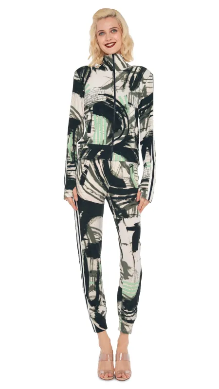 SIDE STRIPE JOG PANT sold by Norma Kamali
