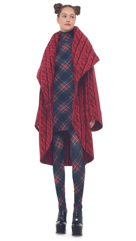 BONDED SHAWL COLLAR COAT sold by Norma Kamali