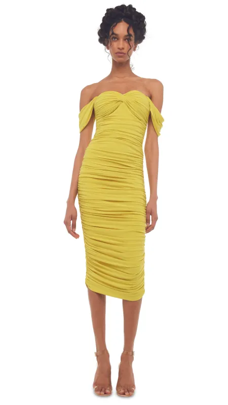 WALTER DRESS W/ WING SLEEVE made by Norma Kamali