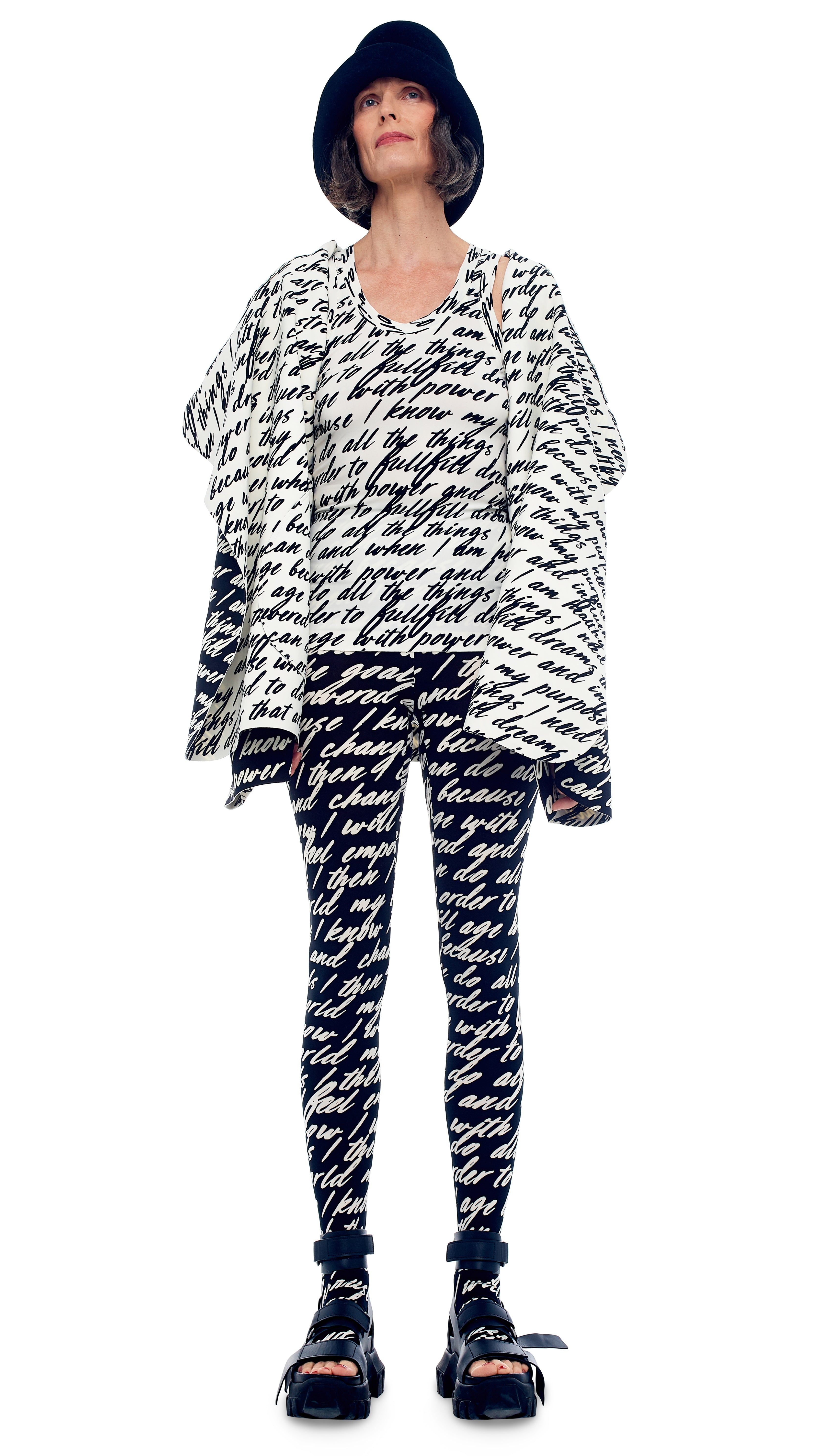 LEGGING WITH FOOTIE sold by Norma Kamali product image thumbnail 6