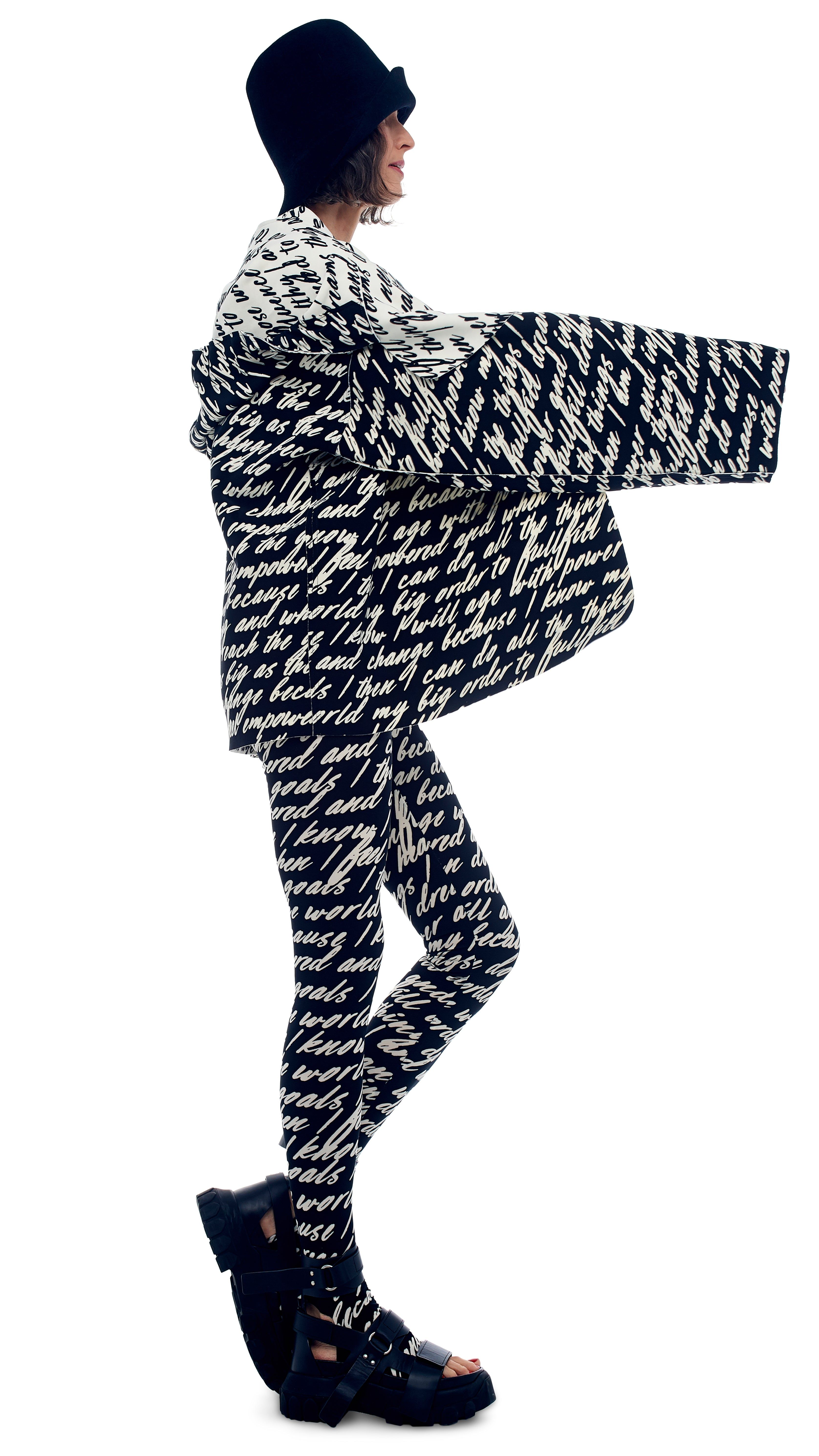 LEGGING WITH FOOTIE sold by Norma Kamali product image thumbnail 4